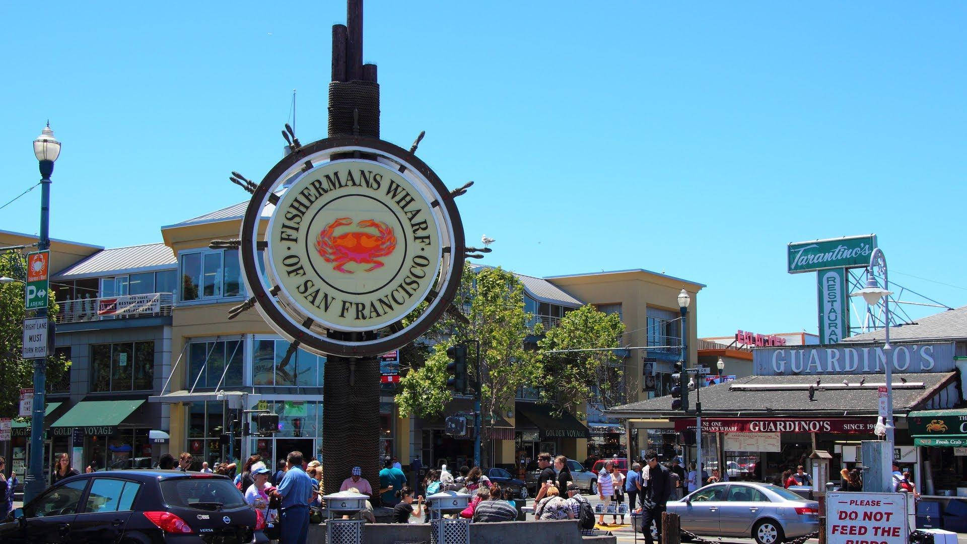 Fishermans Wharf Entrance Full View