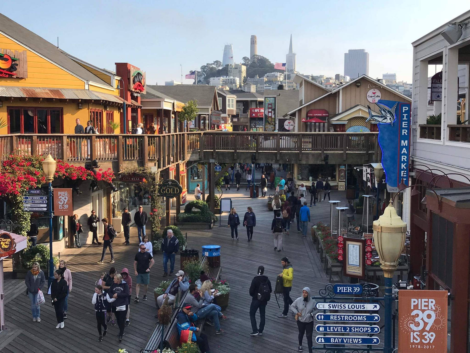 Fishermans Wharf Top View