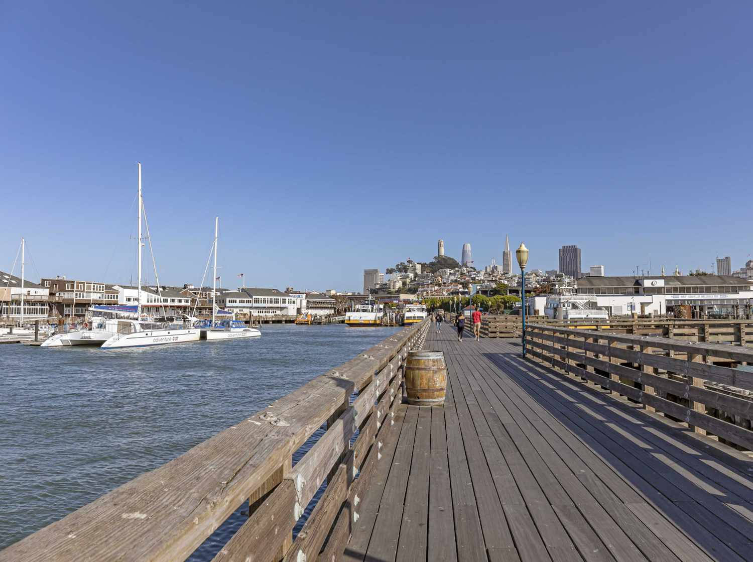 Fishermans Wharf Wooden Pier