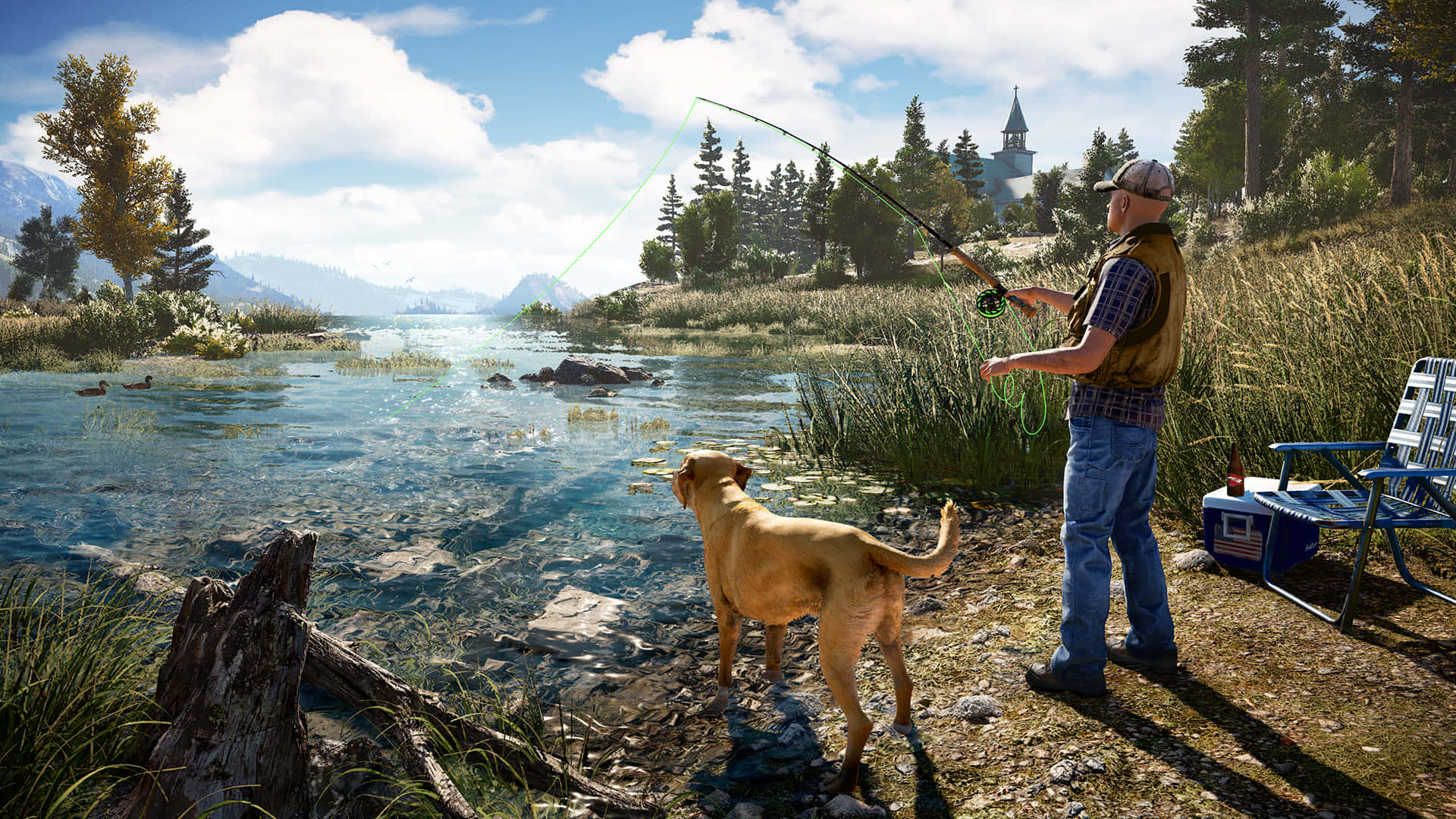 Fishing Far Cry 5 4k Background