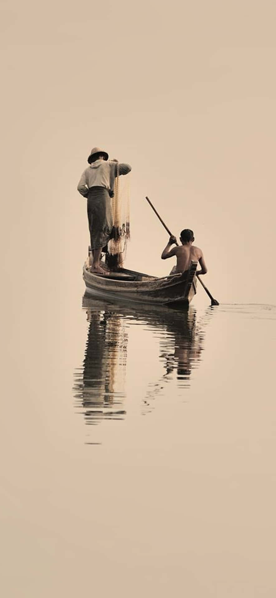 Fishing Phone Lock Screen Background
