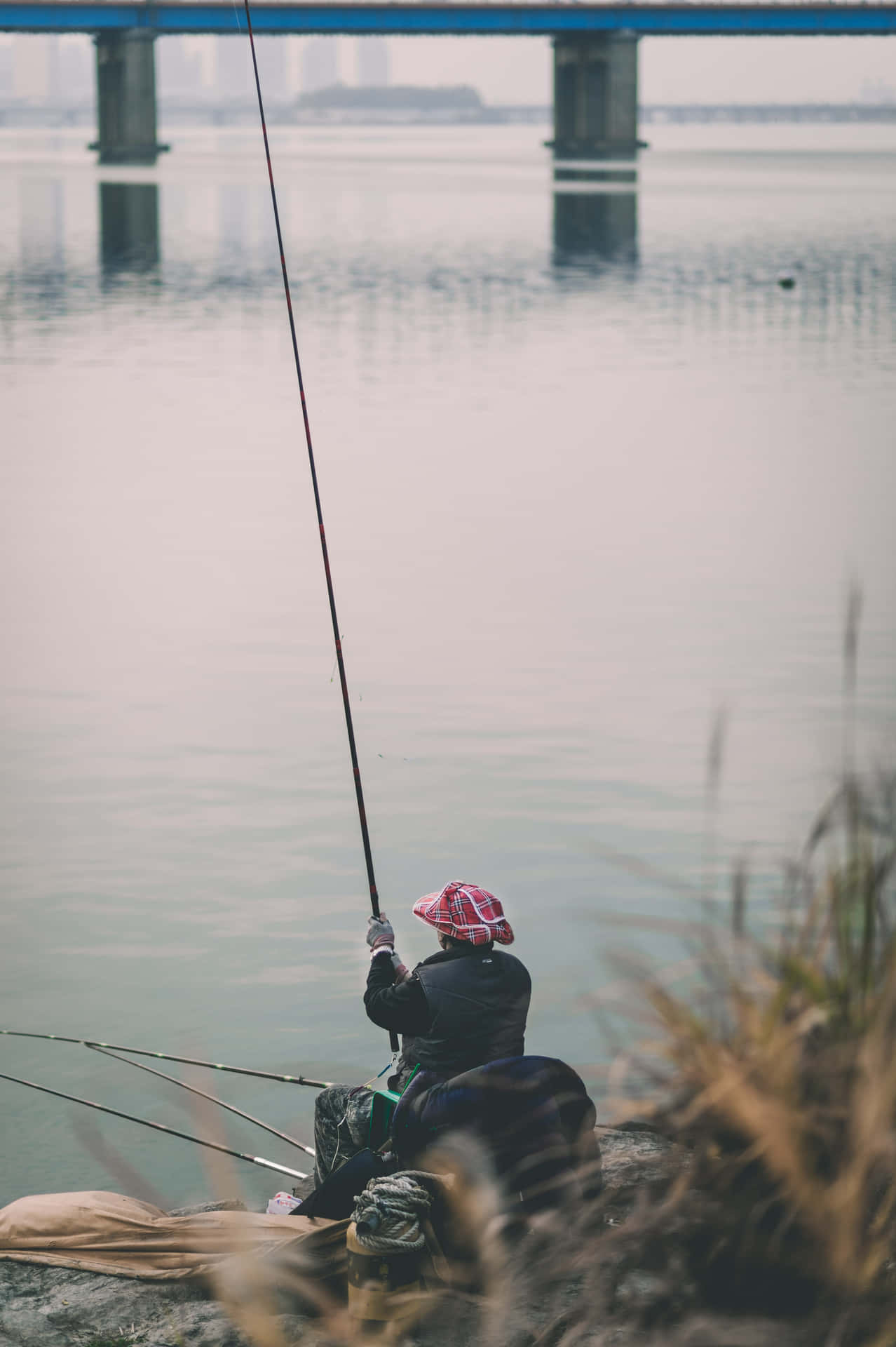 Fishing Phone Screen Theme Background