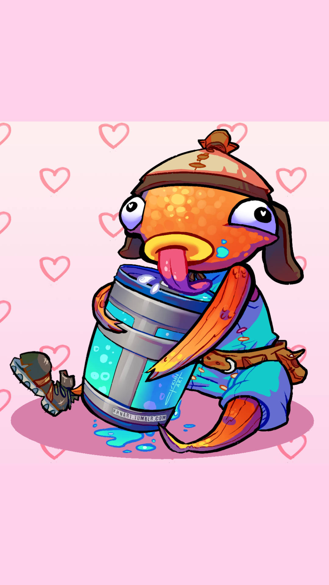 Fishstick Fortnite Young Hearts Background