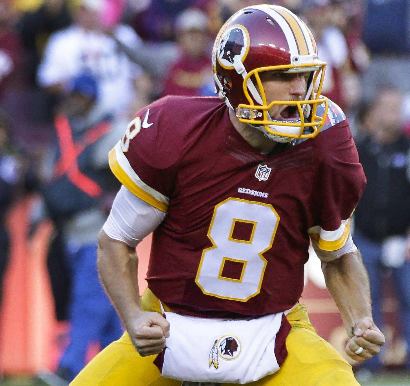 Fist Pump Kirk Cousins Background