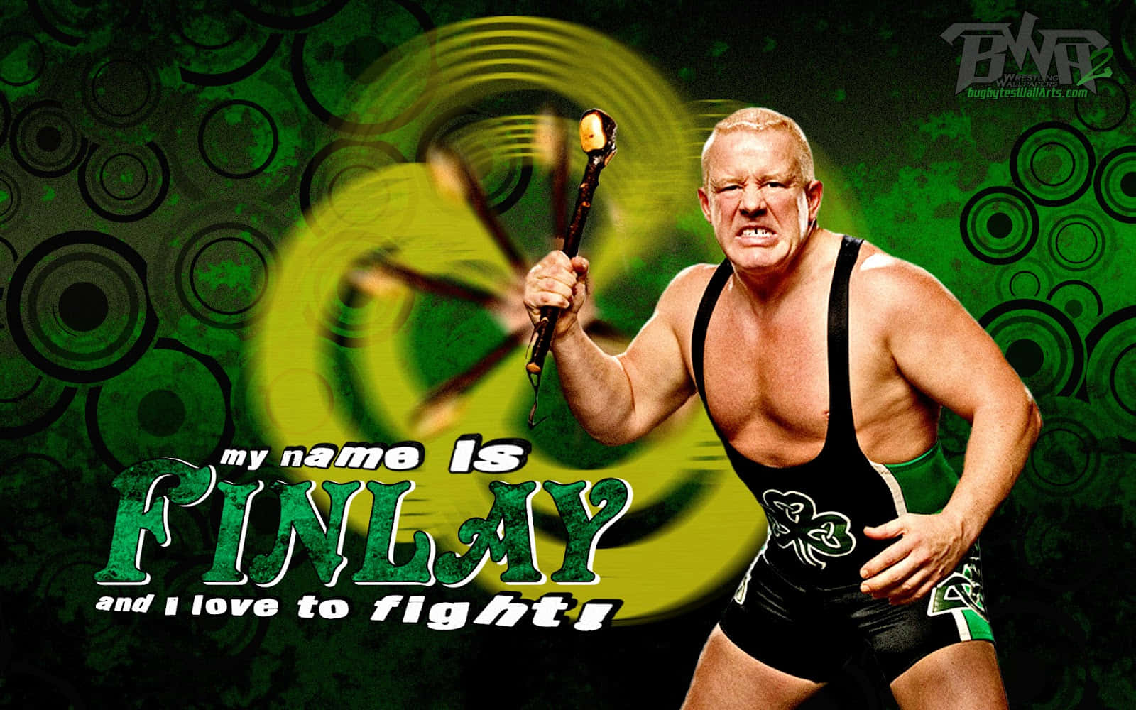 Fit Finlay Wwe Pushed To Punished Series Poster Art Background