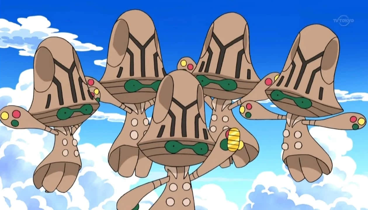 Five Beheeyem Background