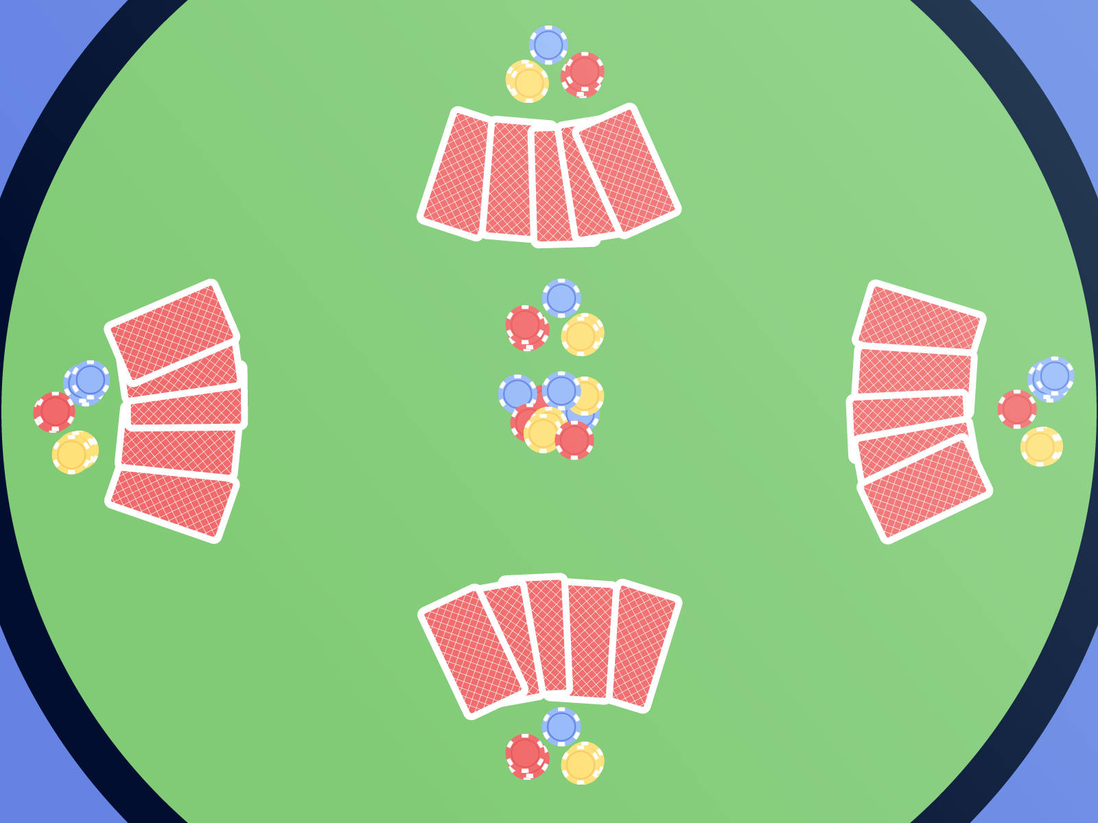 Five-card Draw Illustration