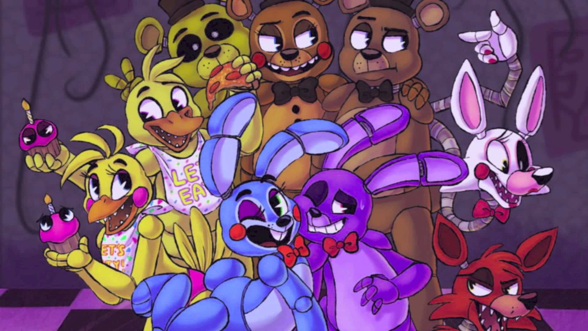 Five Nights At Freddy's By Sassy Background
