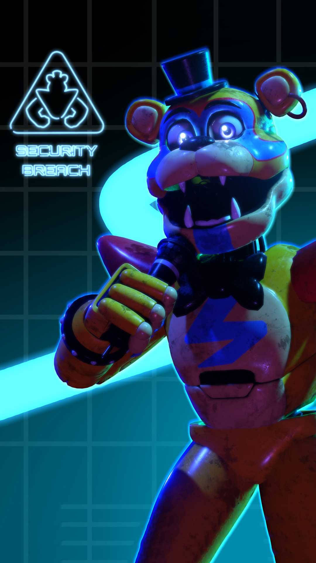 Five Nights At Freddy's Security Breach Game Host Background