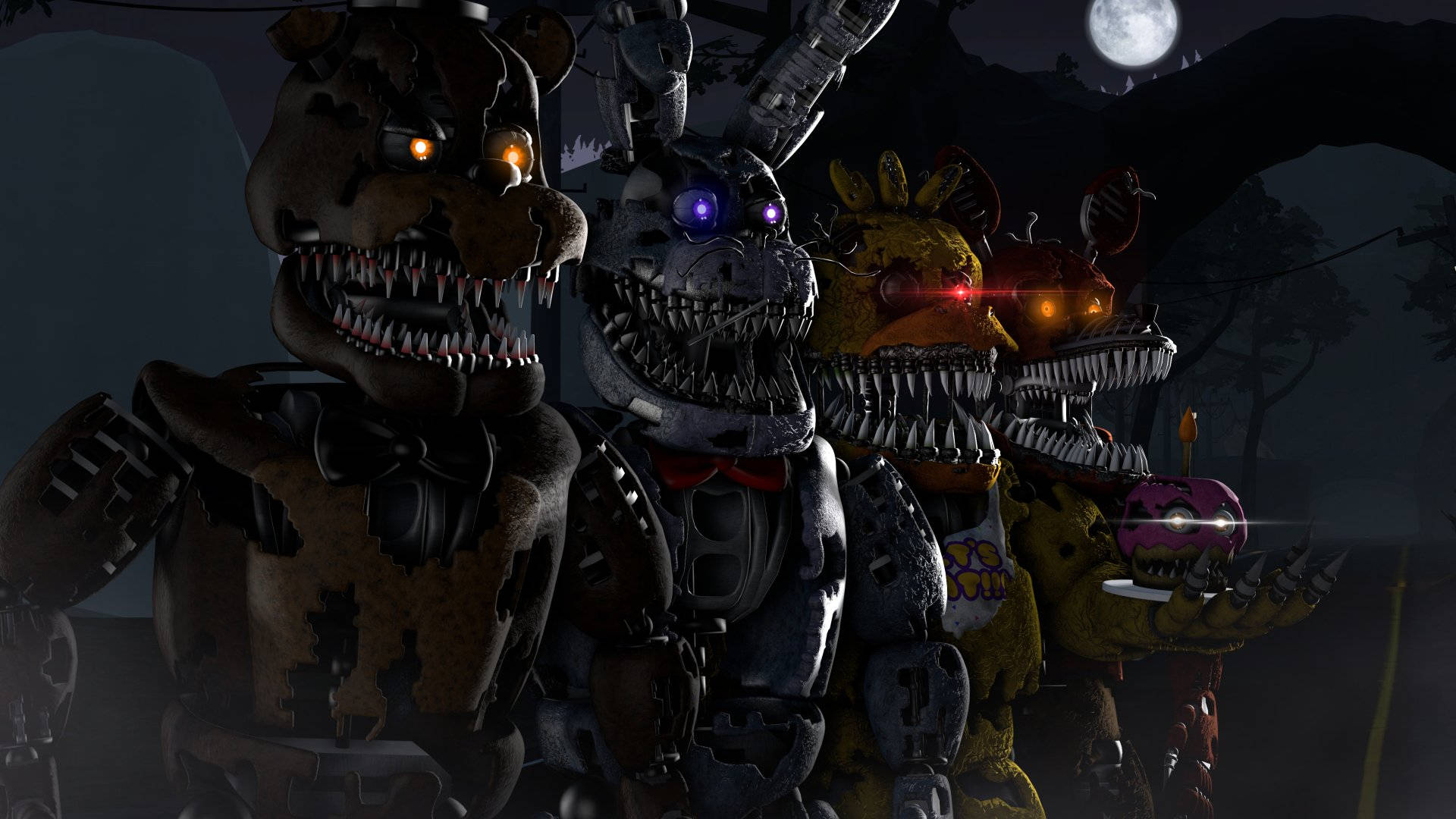 Five Nights At Freddy's Security Breach Killer Toys