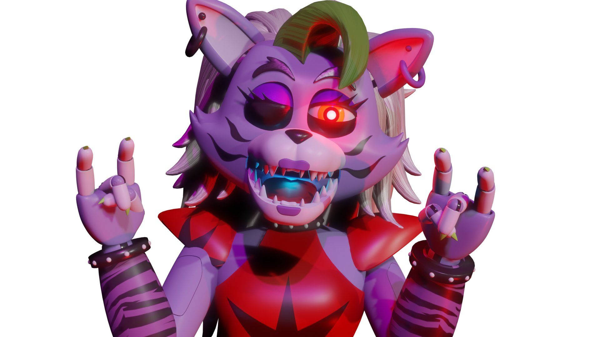 Five Nights At Freddy's Security Breach Roxanne Wolf Wink