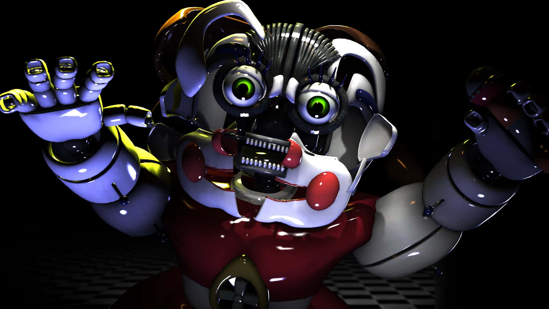 Five Nights At Freddy's: Sister Location Looking Down Background