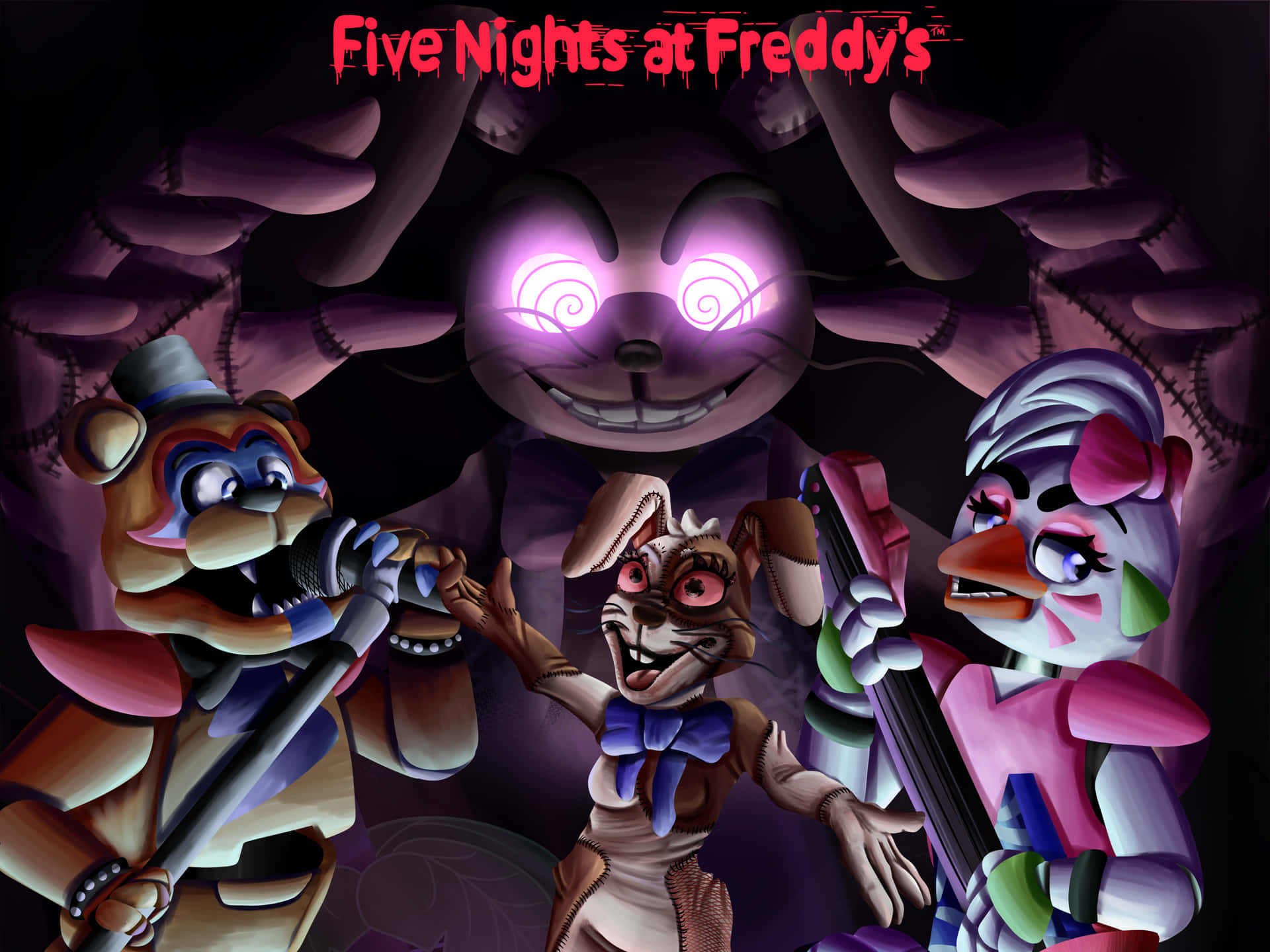 Five Nights At Freddy's: Sister Location Poster Background