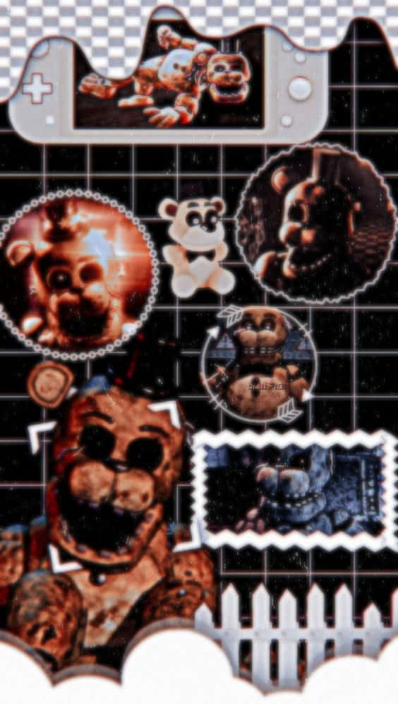 Five Nights At Freddy's - Teddy Bears Background