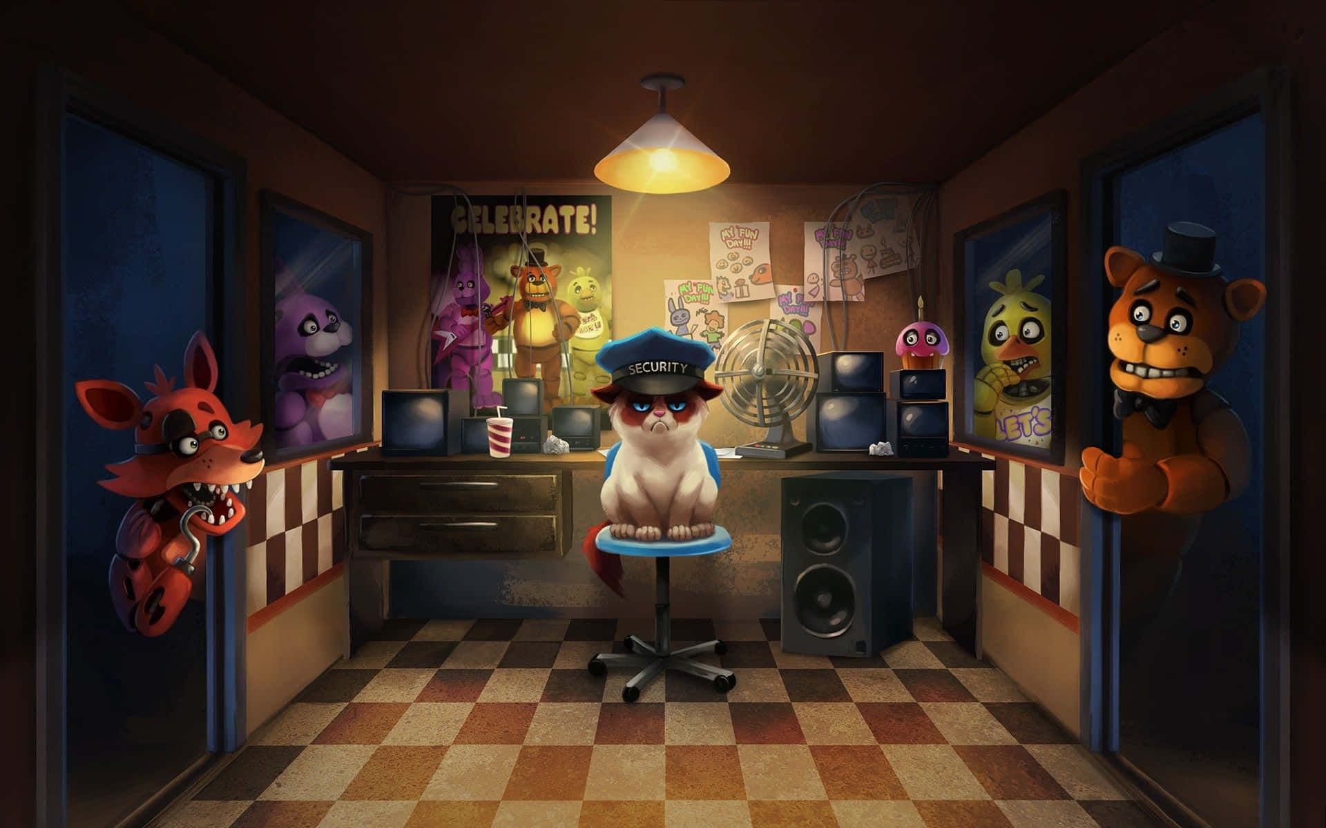 Five Nights At Freddy's - Wallpaper Background