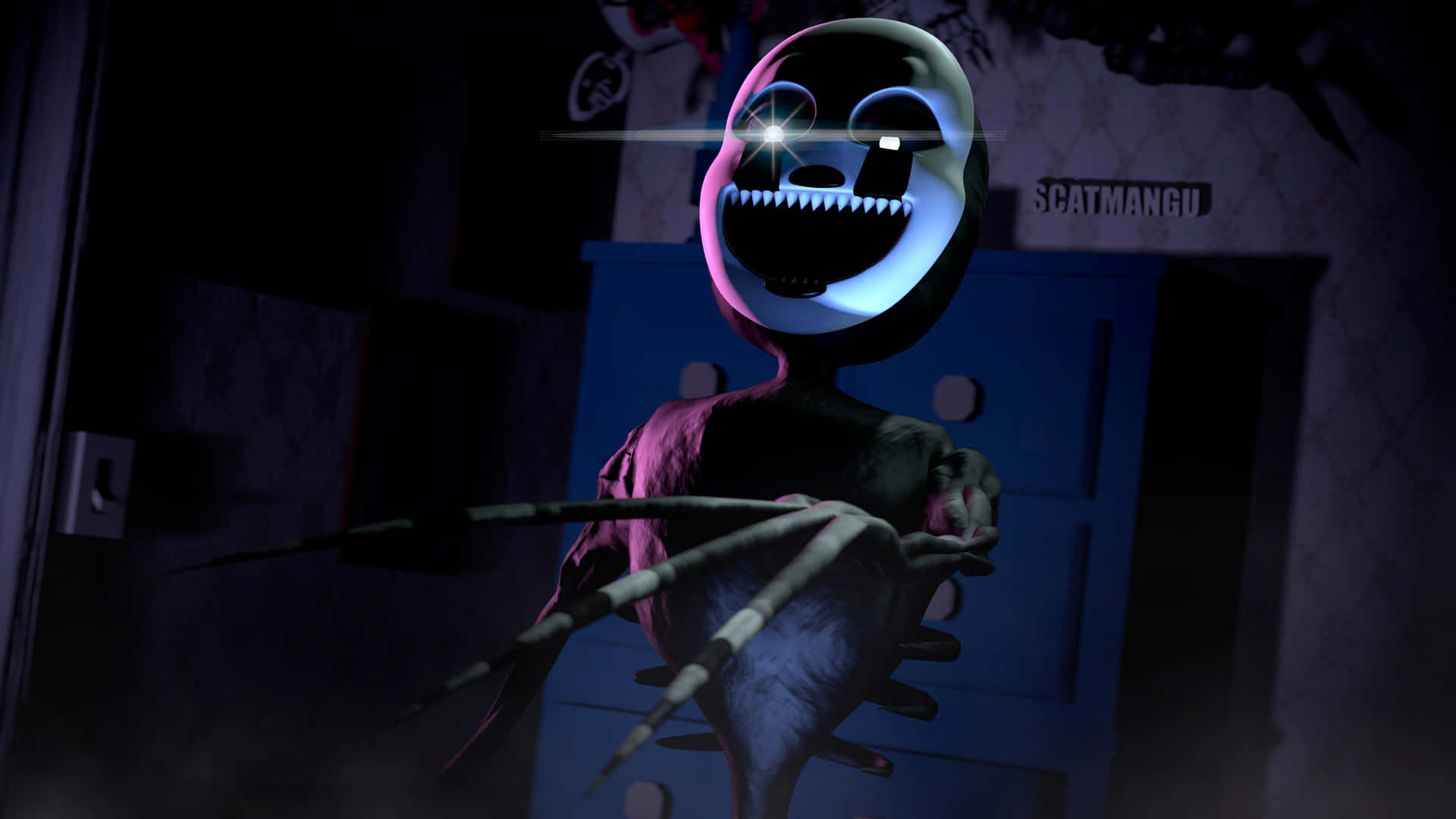 Five Nights At Freddys 4 Nightmarionne Background