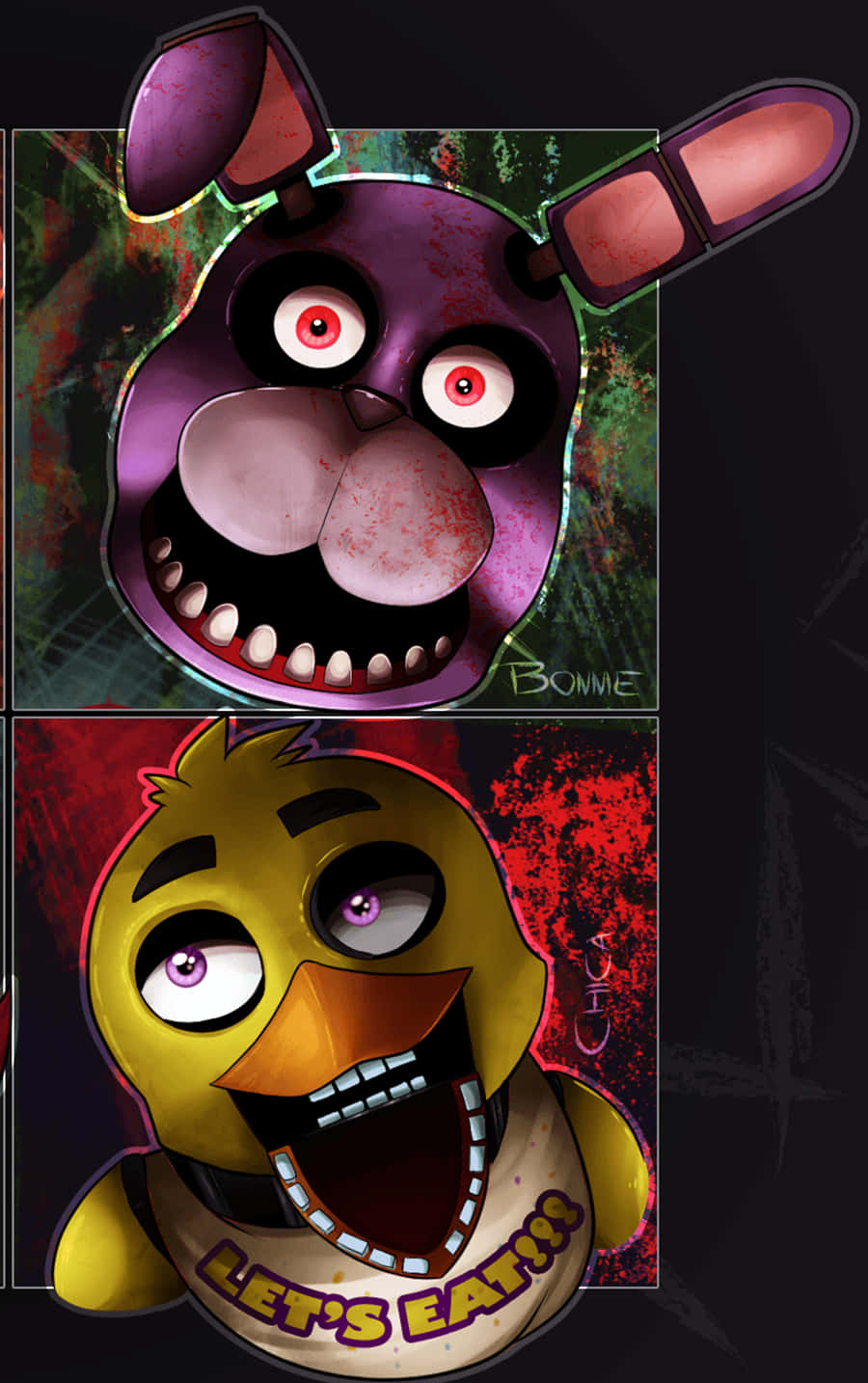 Five Nights At Freddys Spooky Iphone Background