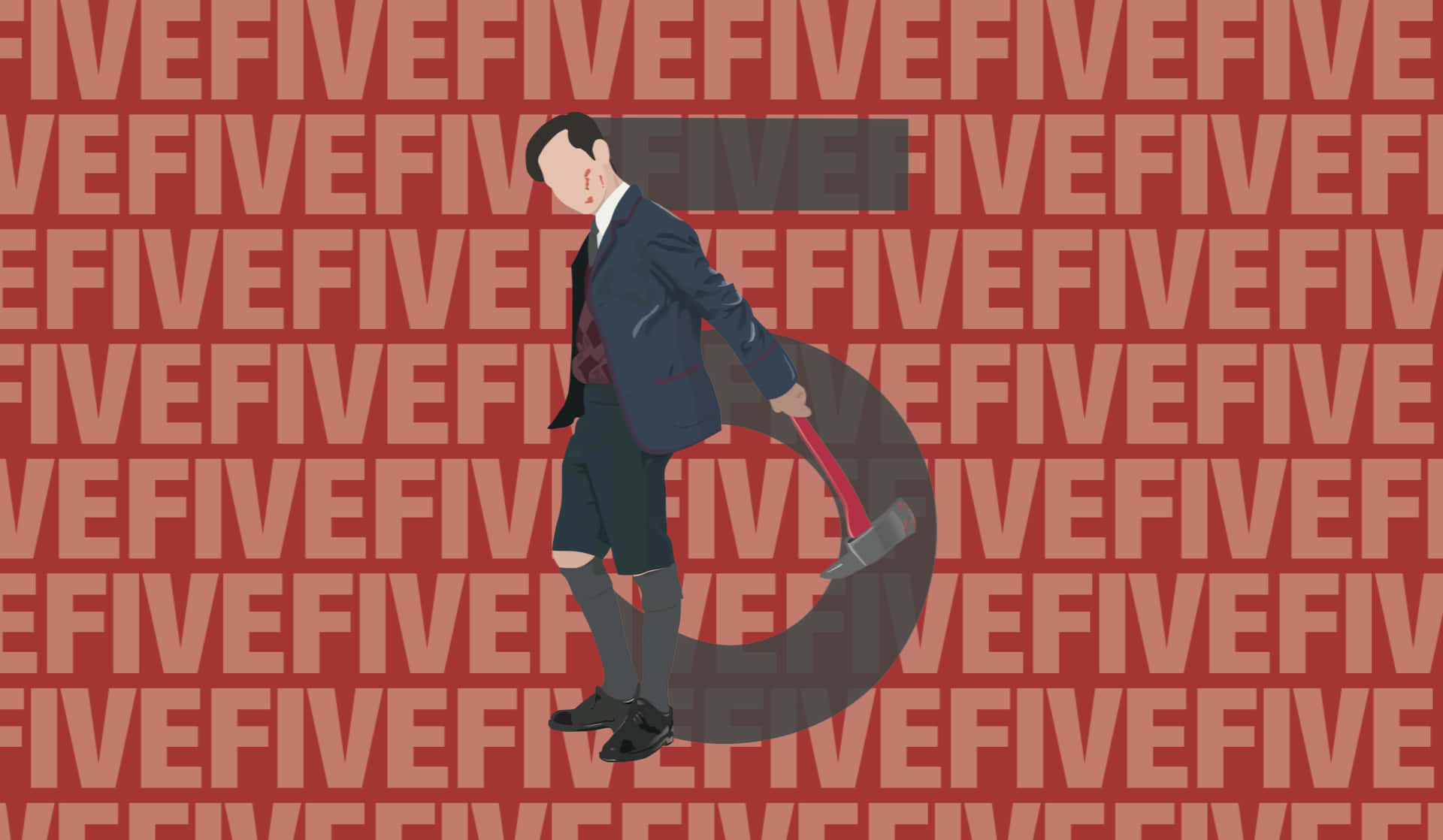 Five Umbrella Academy Fan Art Background