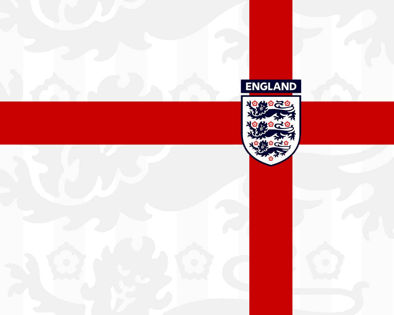 Flag Of England National Football Team Background