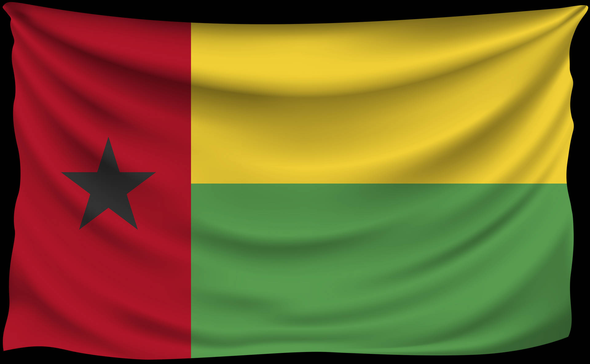 Flag Of Guinea Bissau