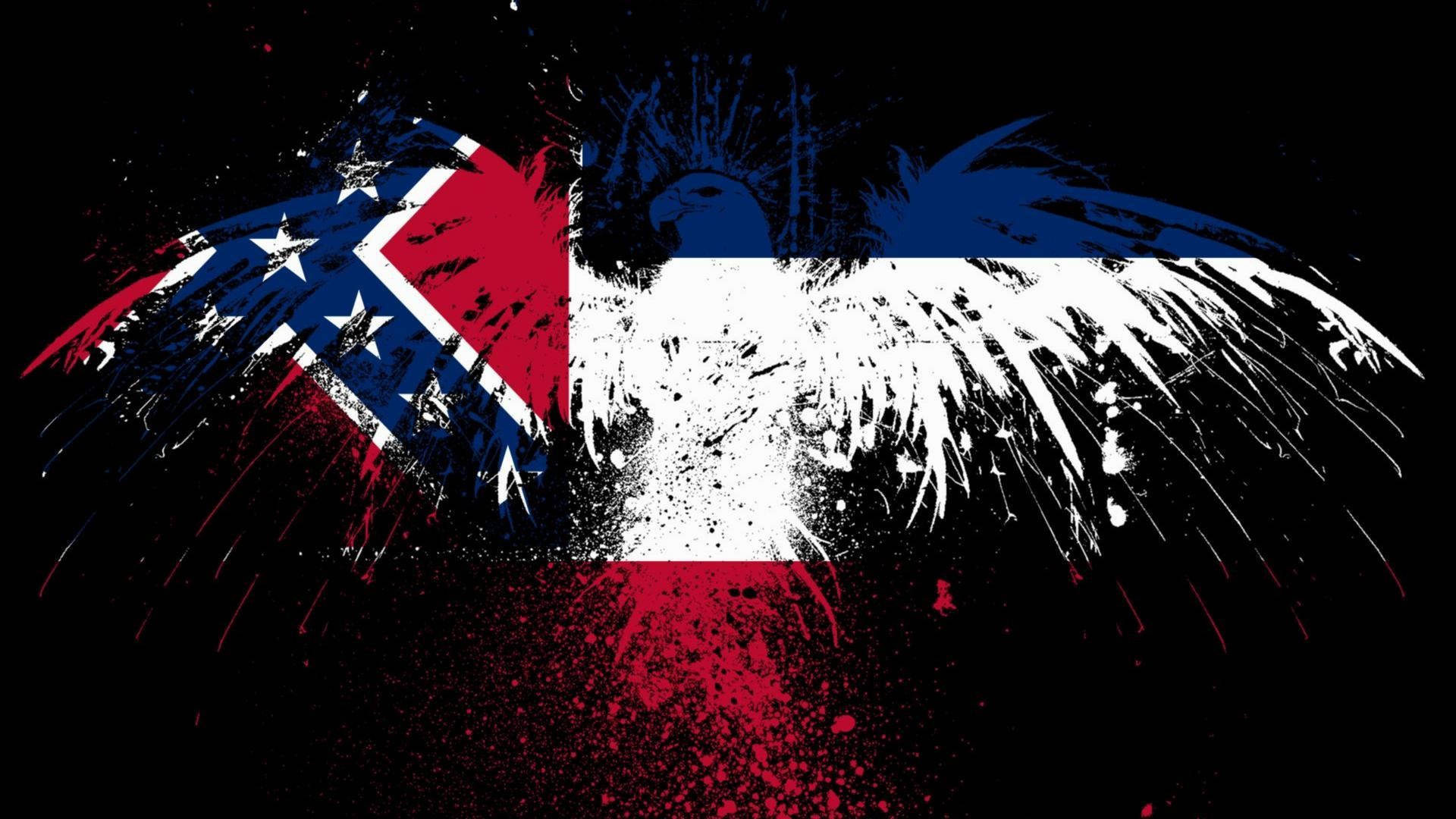 Flag Of Mississippi Background