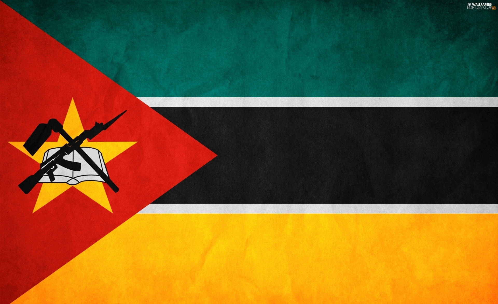 Flag Of Mozambique Background