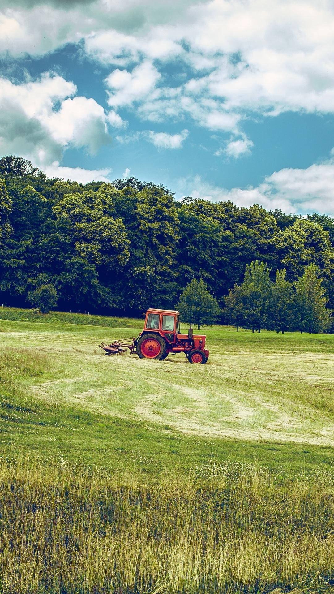 Flail Mower Agriculture Background