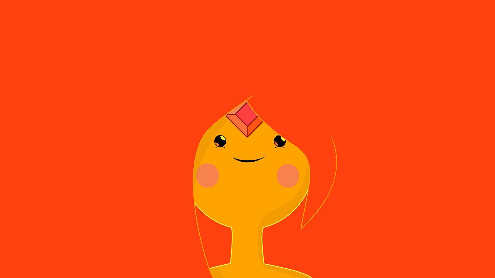 Flame Princess From Adventure Time Laptop Background
