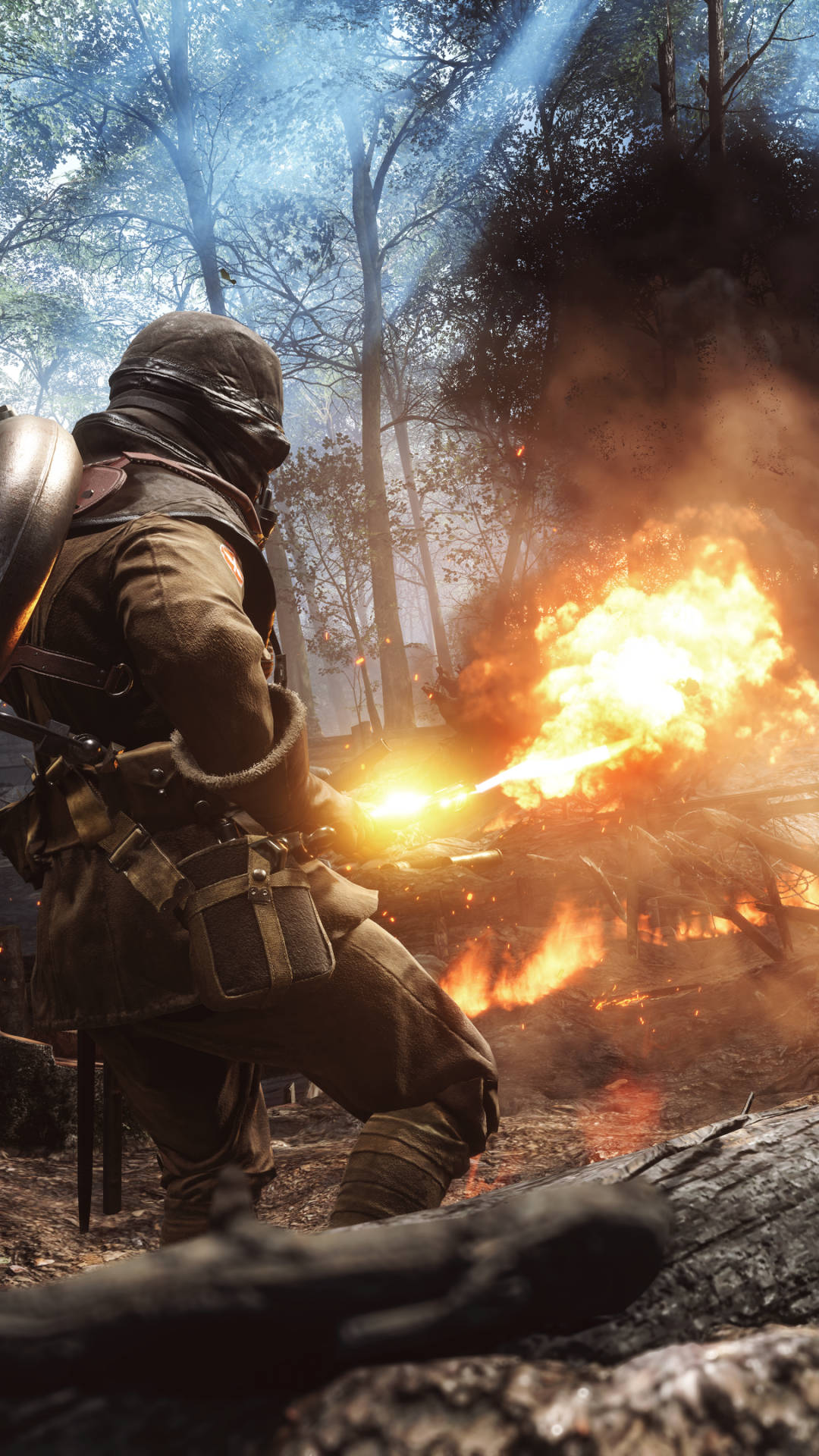 Flame Trooper Battlefield 1 4k Phone Background
