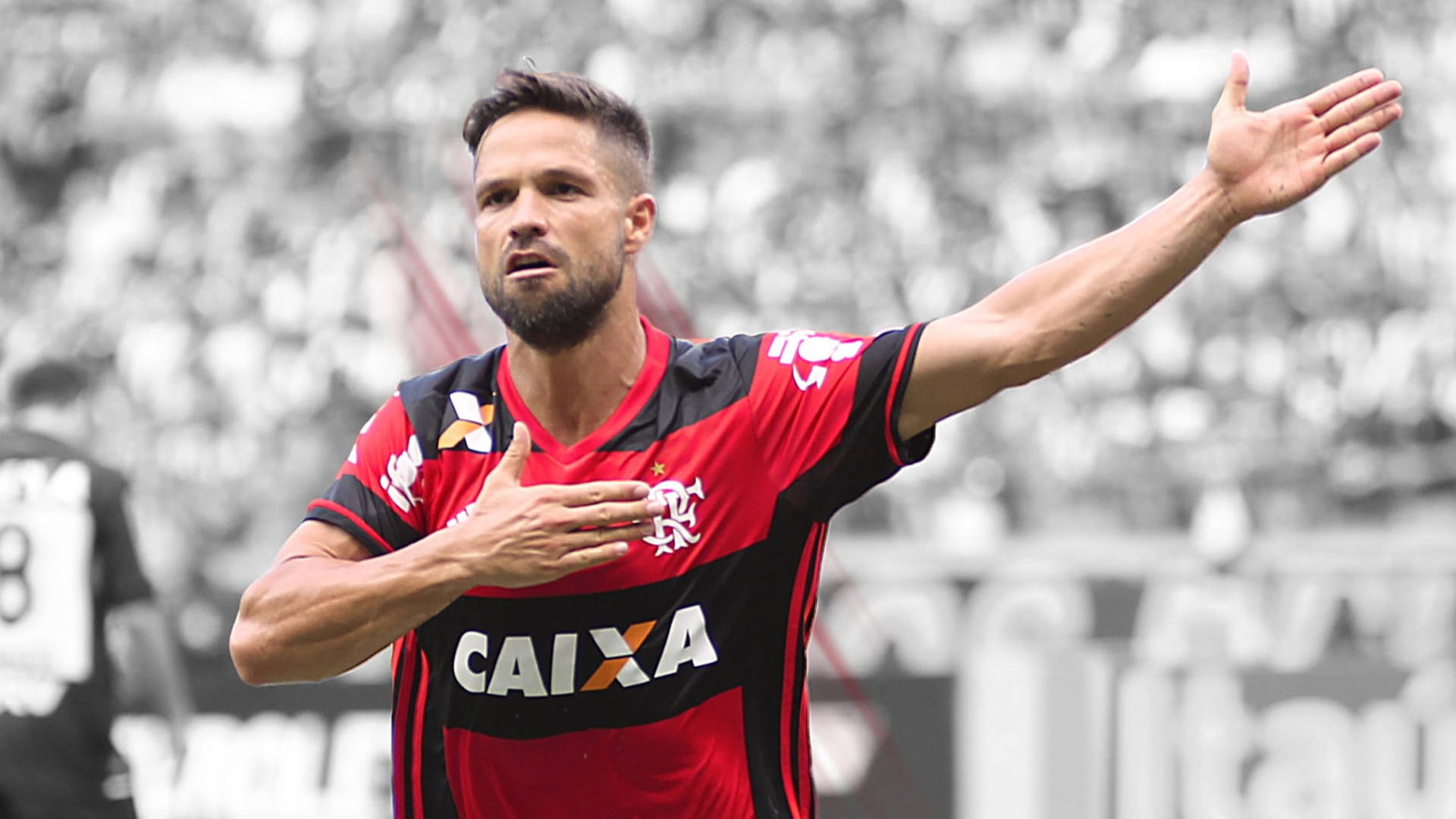 Flamengo Fc Diego Ribas Background