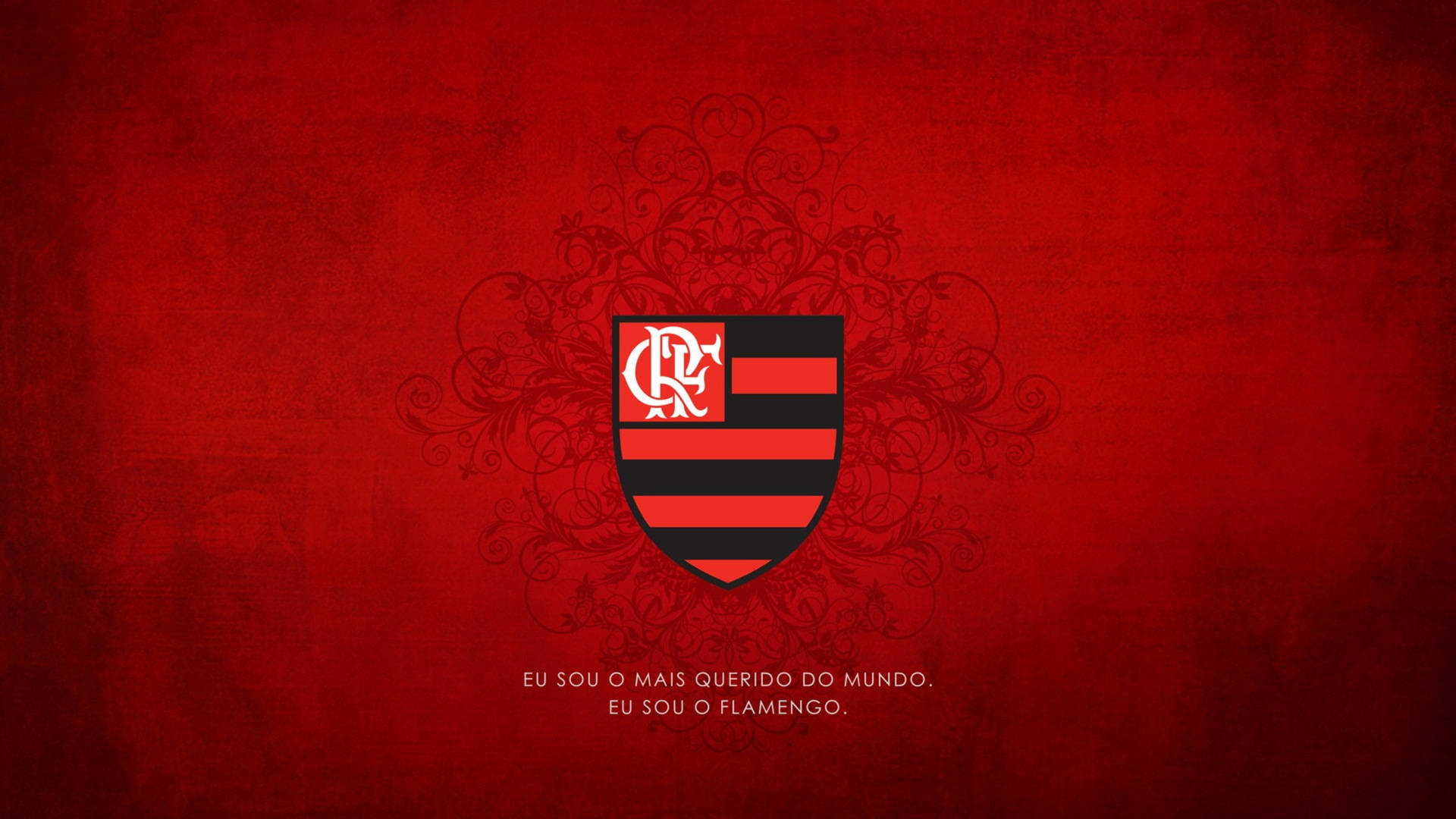 Flamengo Fc Intricate Pattern Background