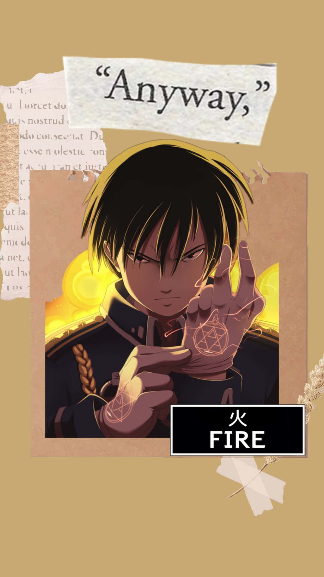 Flames Of Alchemy - Roy Mustang In Action