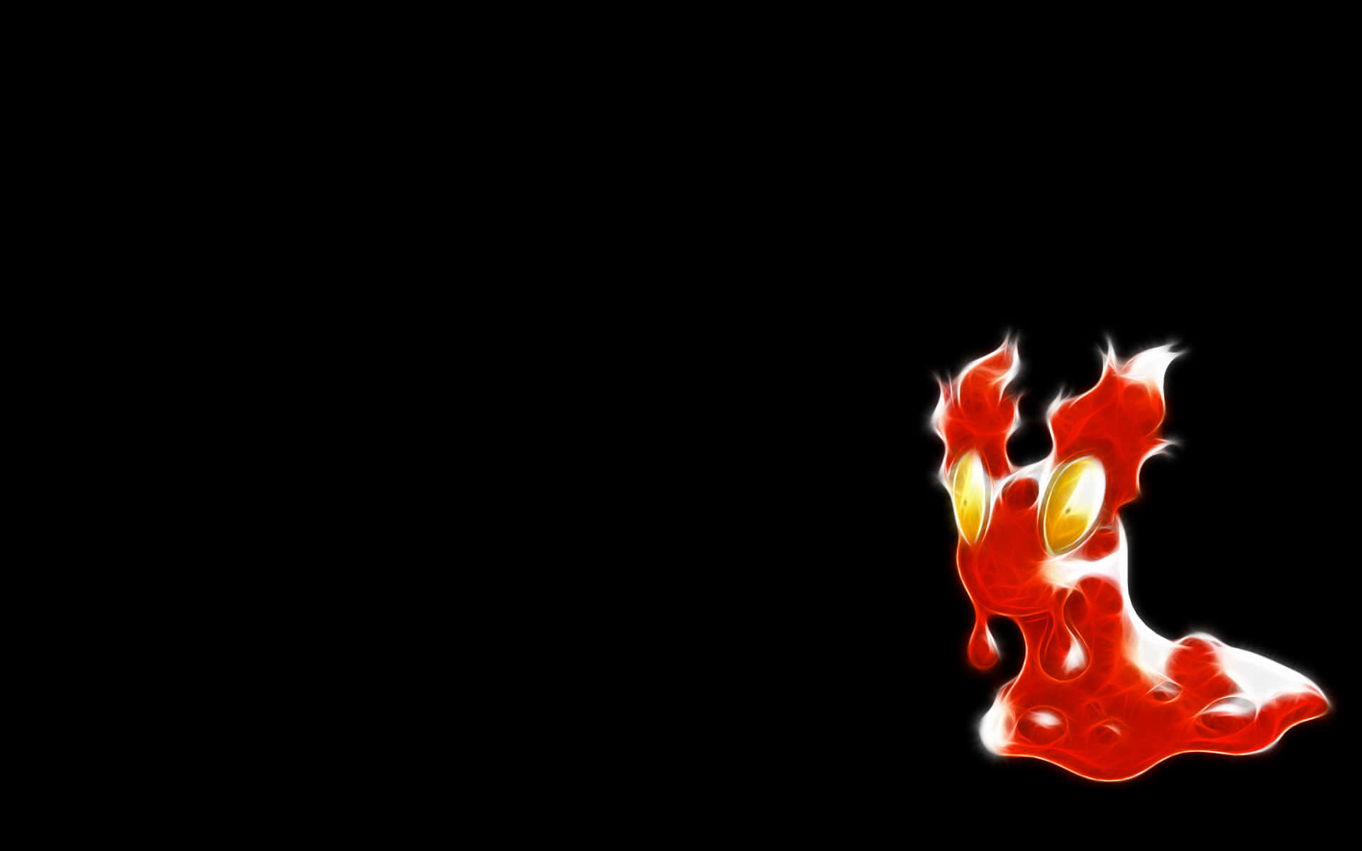Flaming Magmar Artwork Background