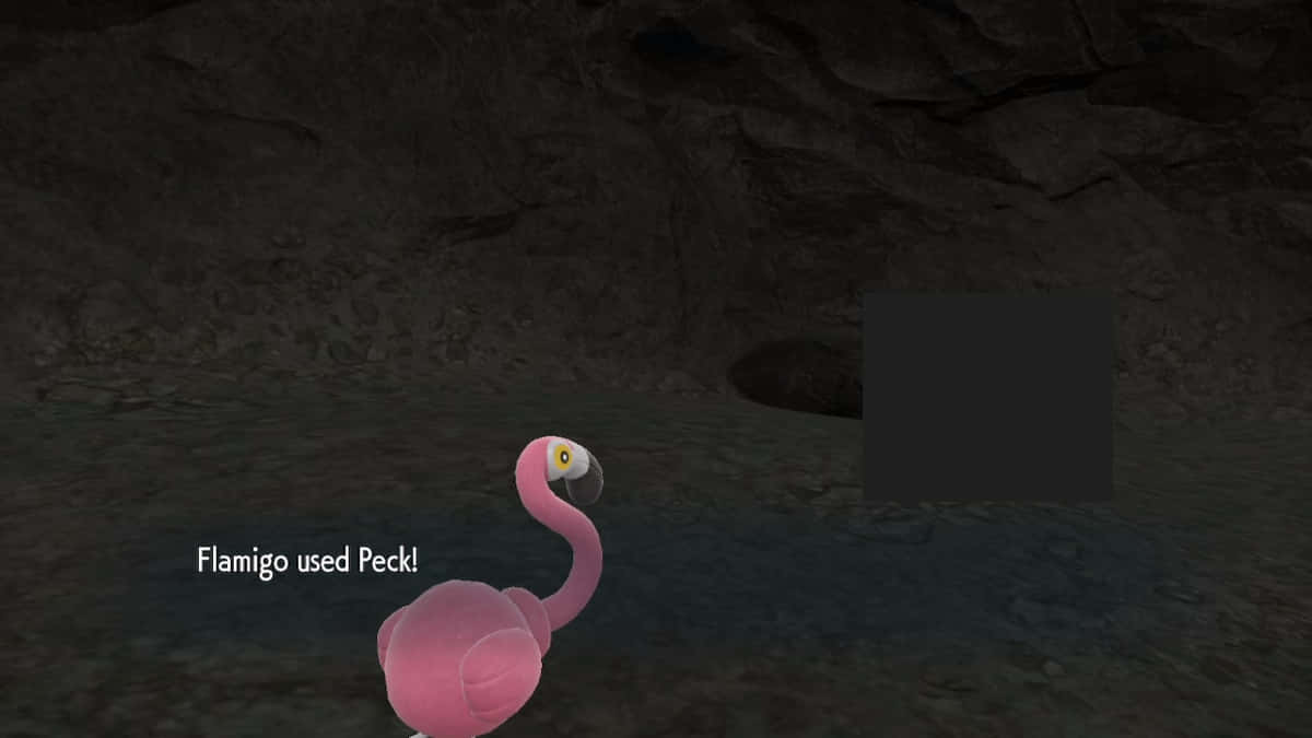 Flamingo Peck Attack Video Game Background