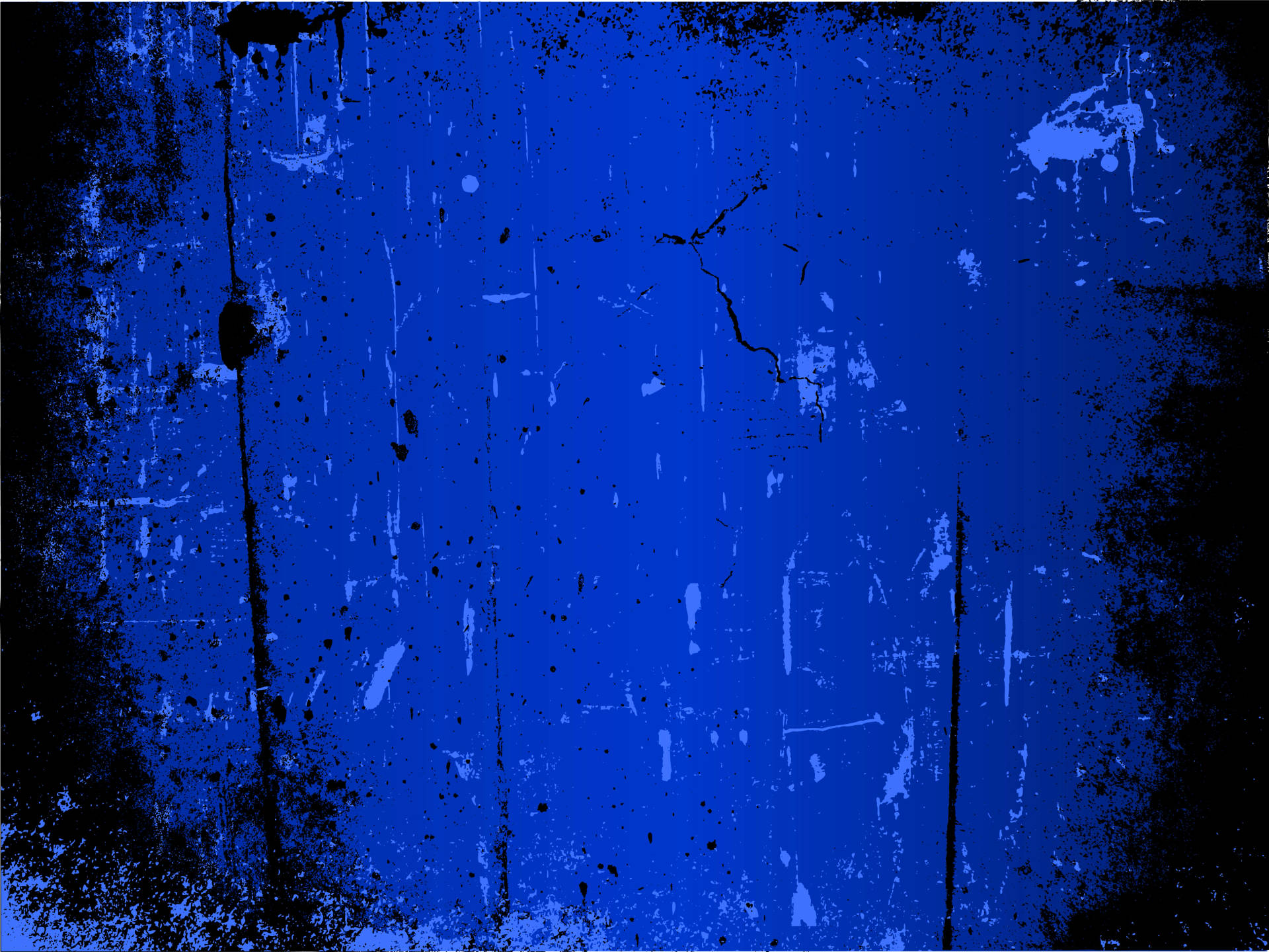 Flat Blue Grunge Texture Background