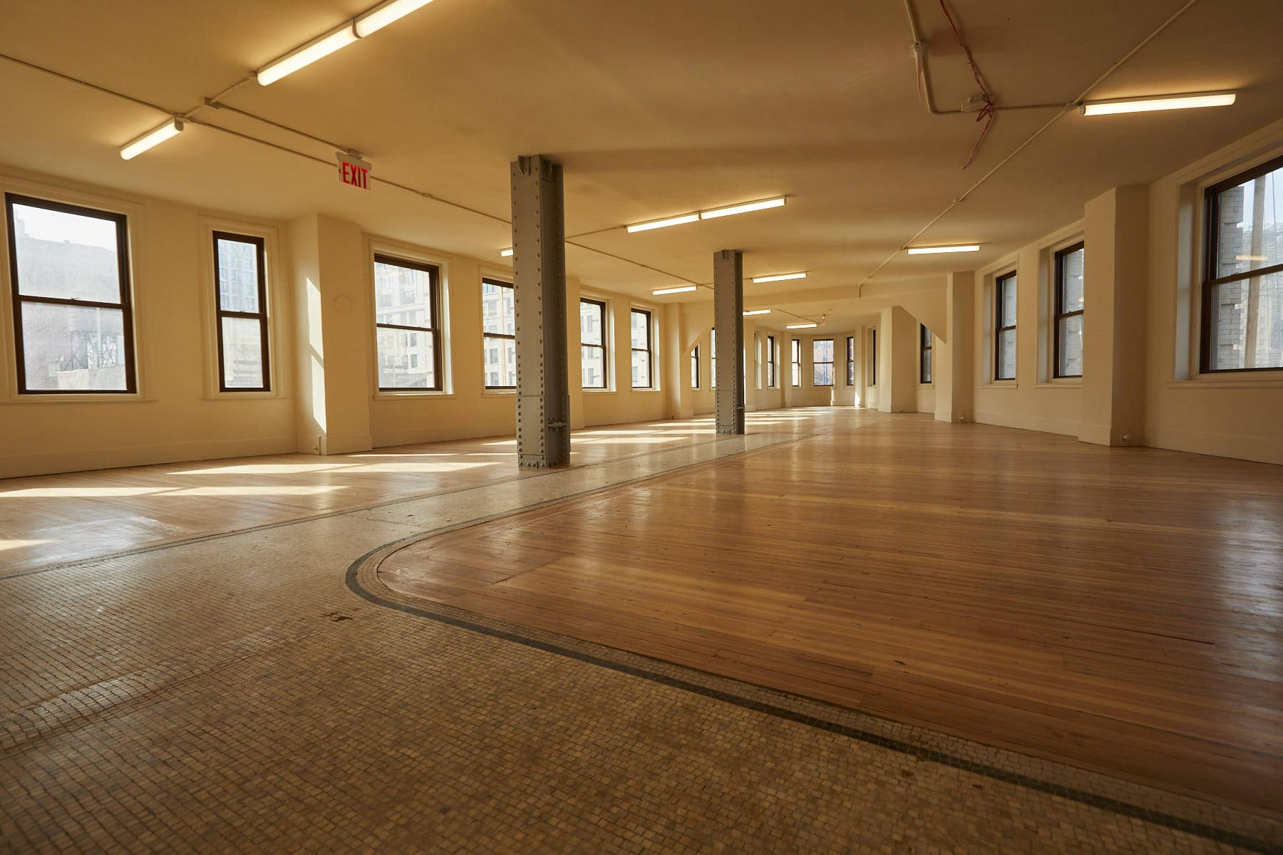 Flatiron Building Empty Office Space Background