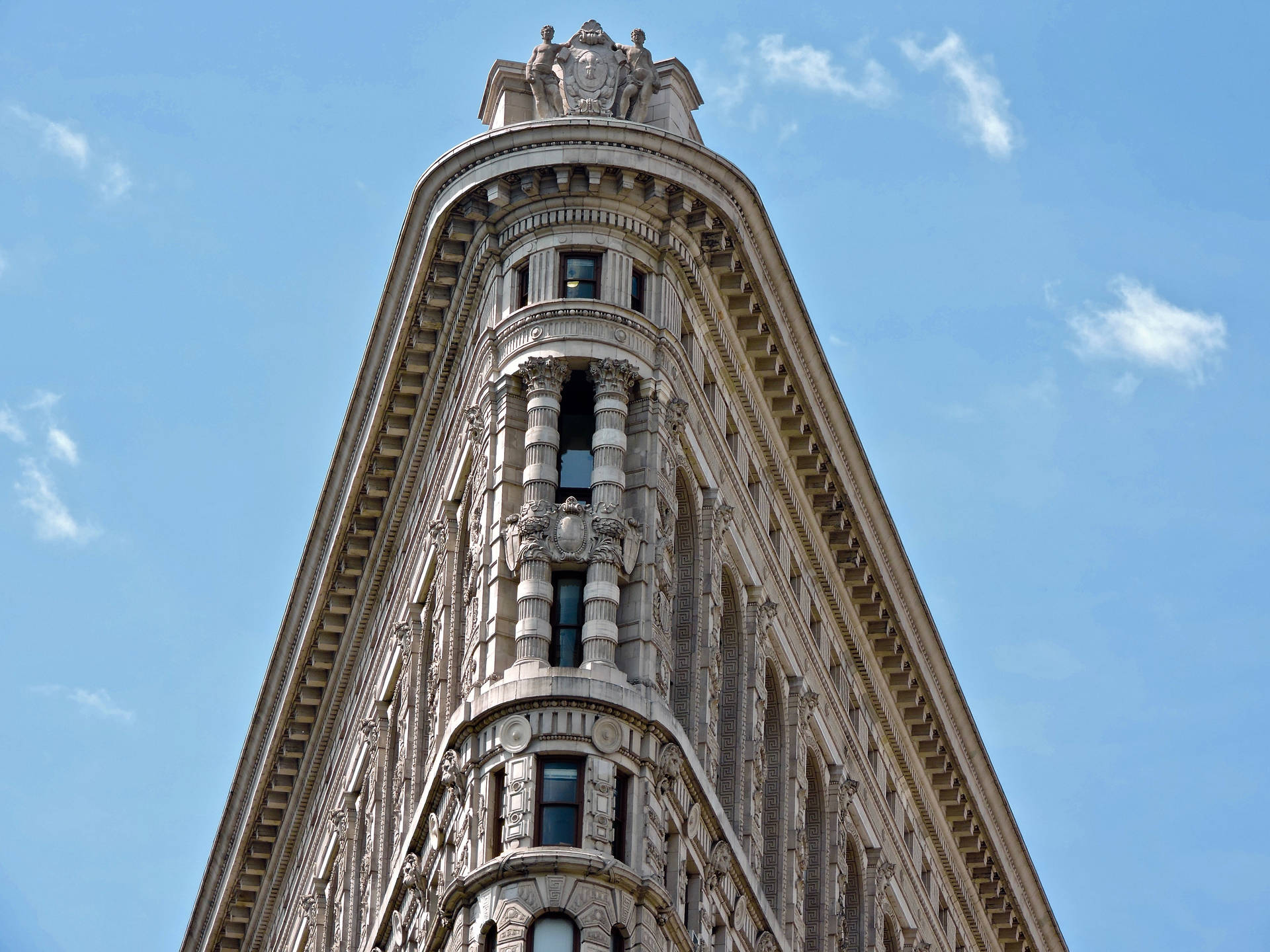 Flatiron Building Top Floors Background