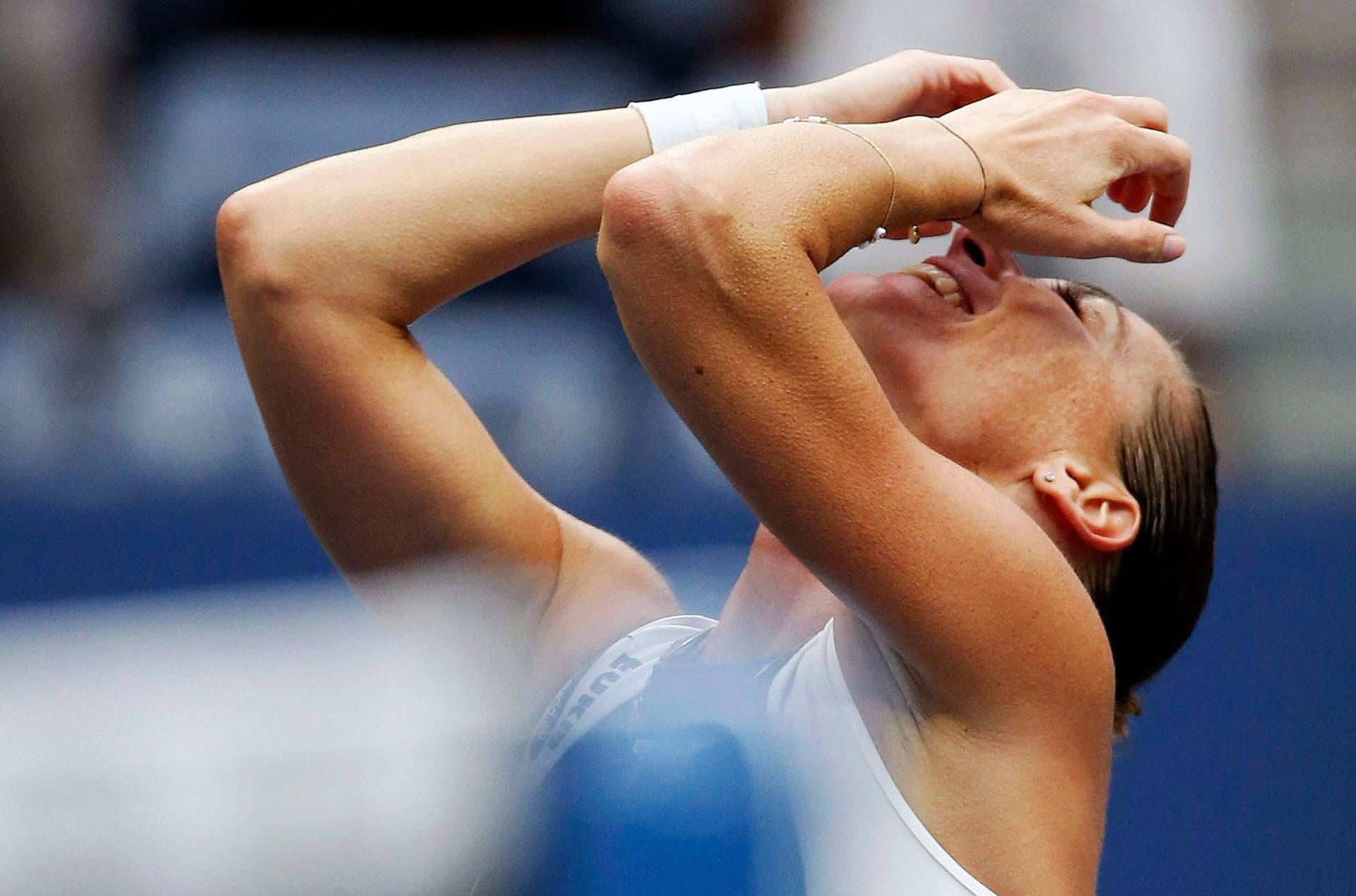 Flavia Pennetta Elated