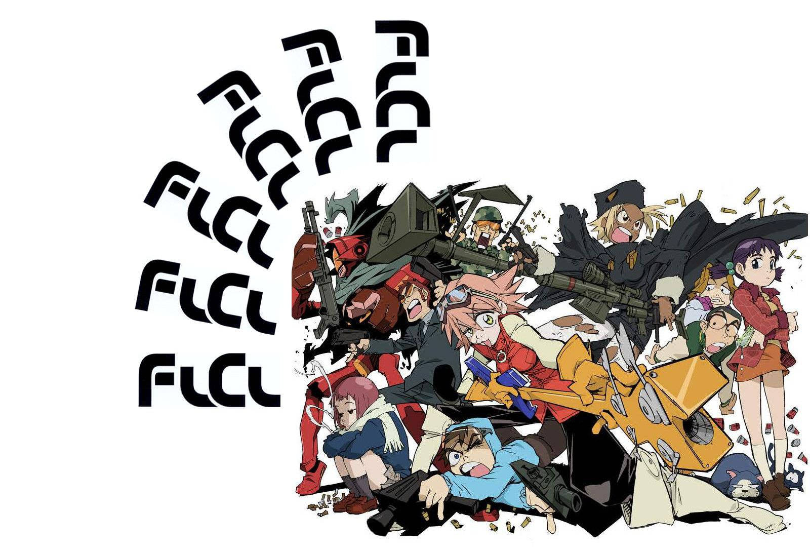Flcl Anime Characters Background