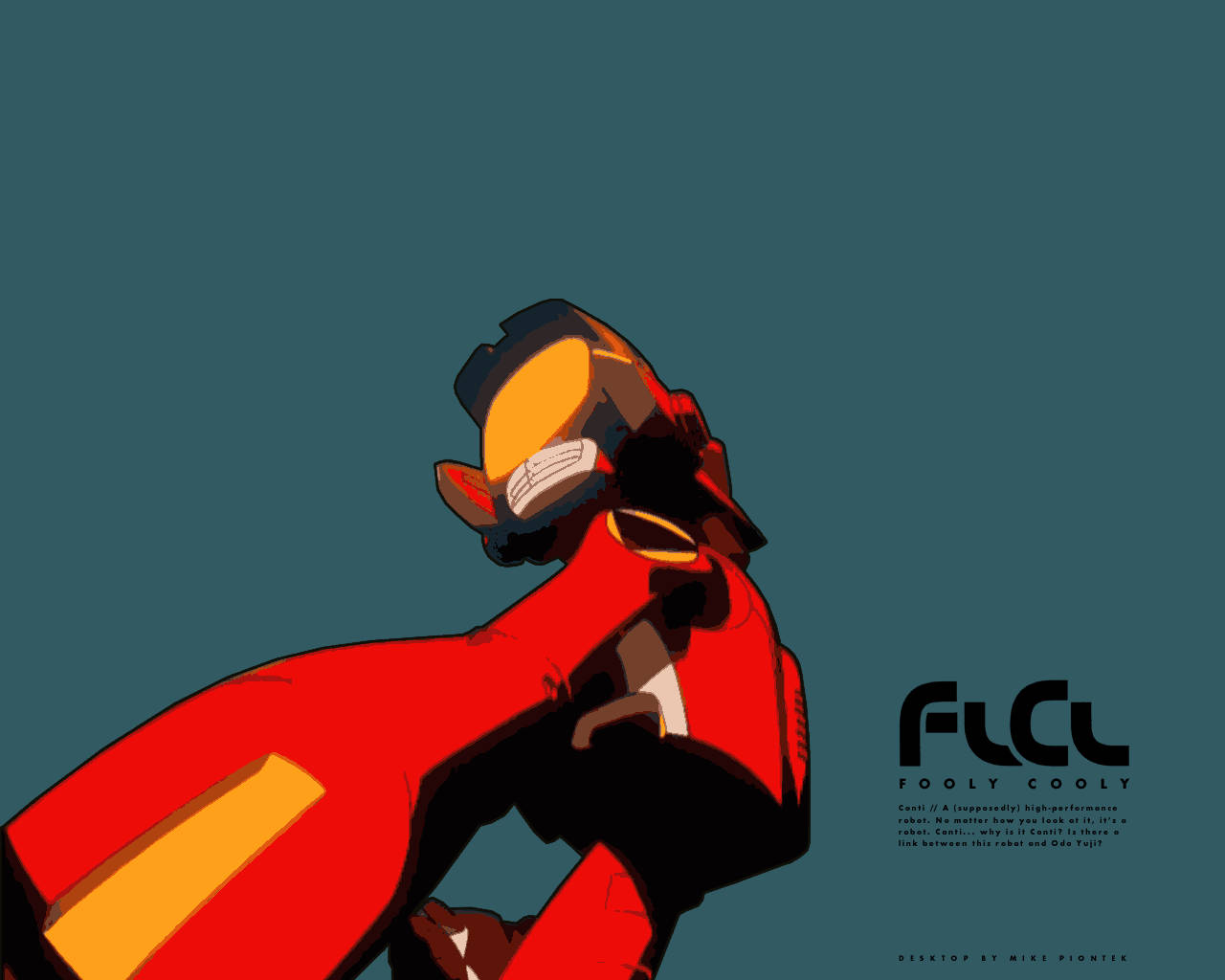 Flcl Red And Yellow Canti Background