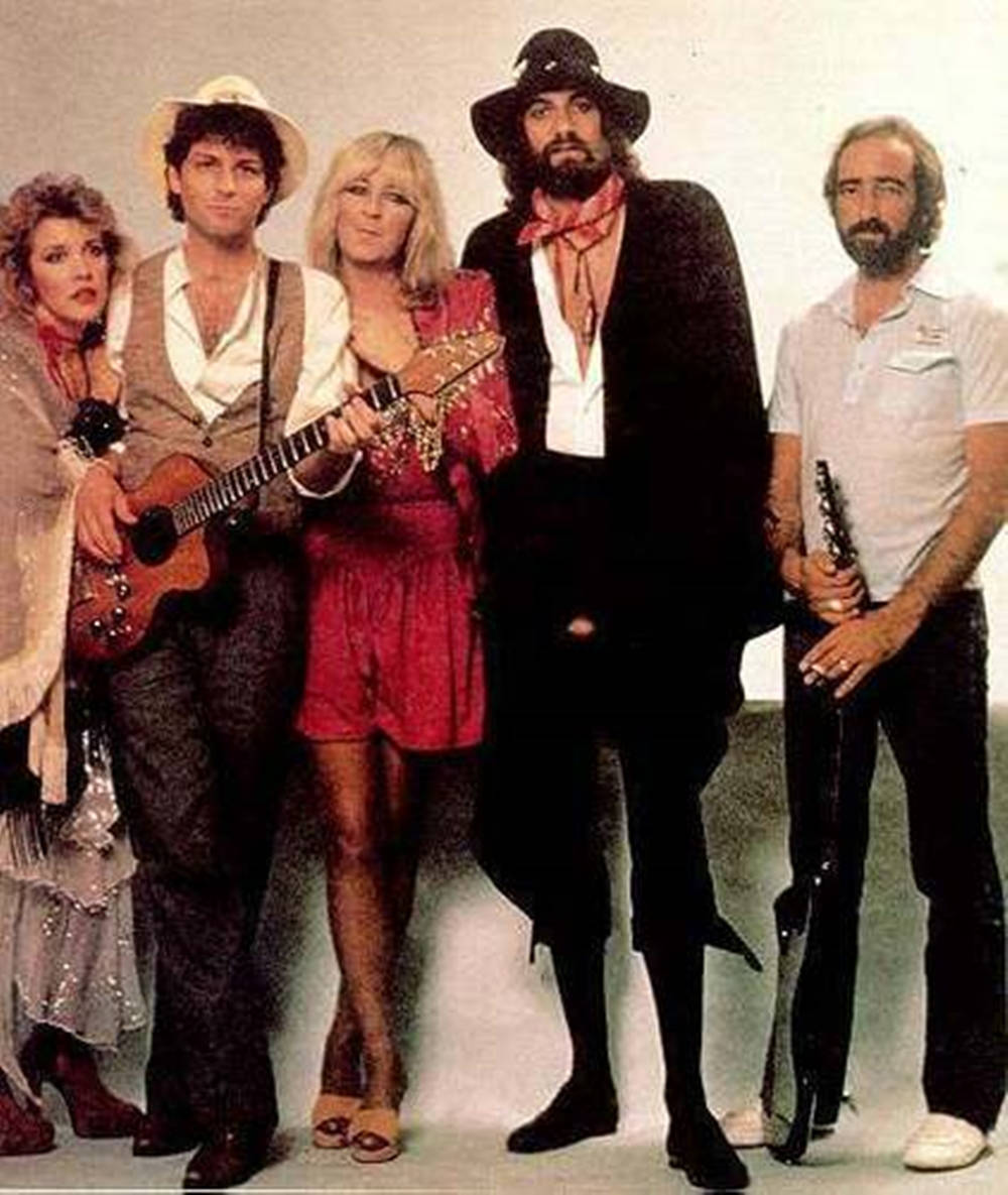 Fleetwood Mac In Bohemian Attire Background