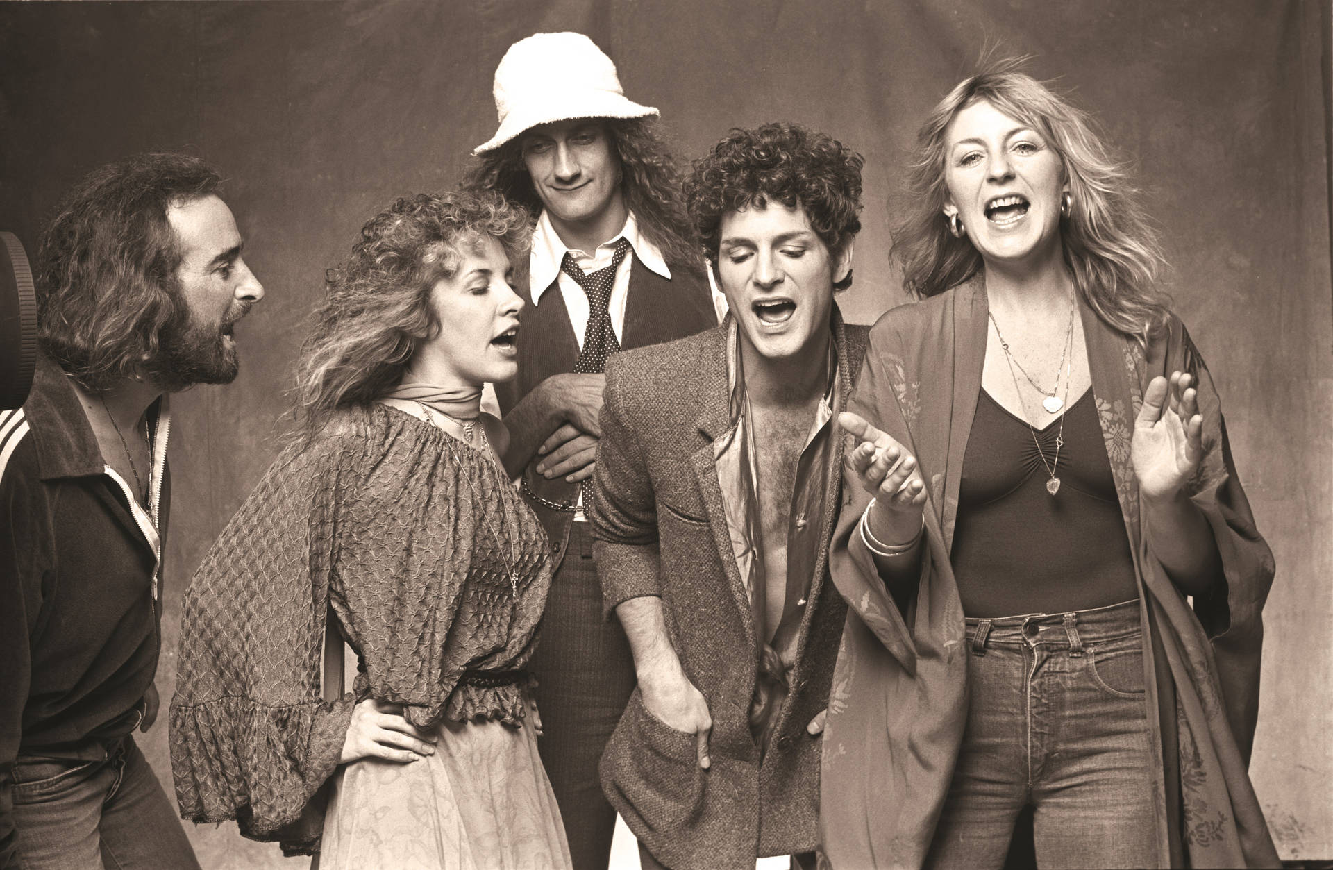 Fleetwood Mac Old Photograph Background