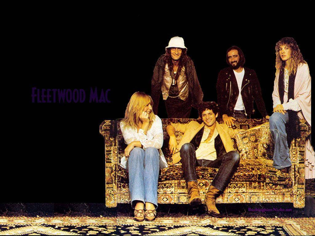 Fleetwood Mac On Sofa Background