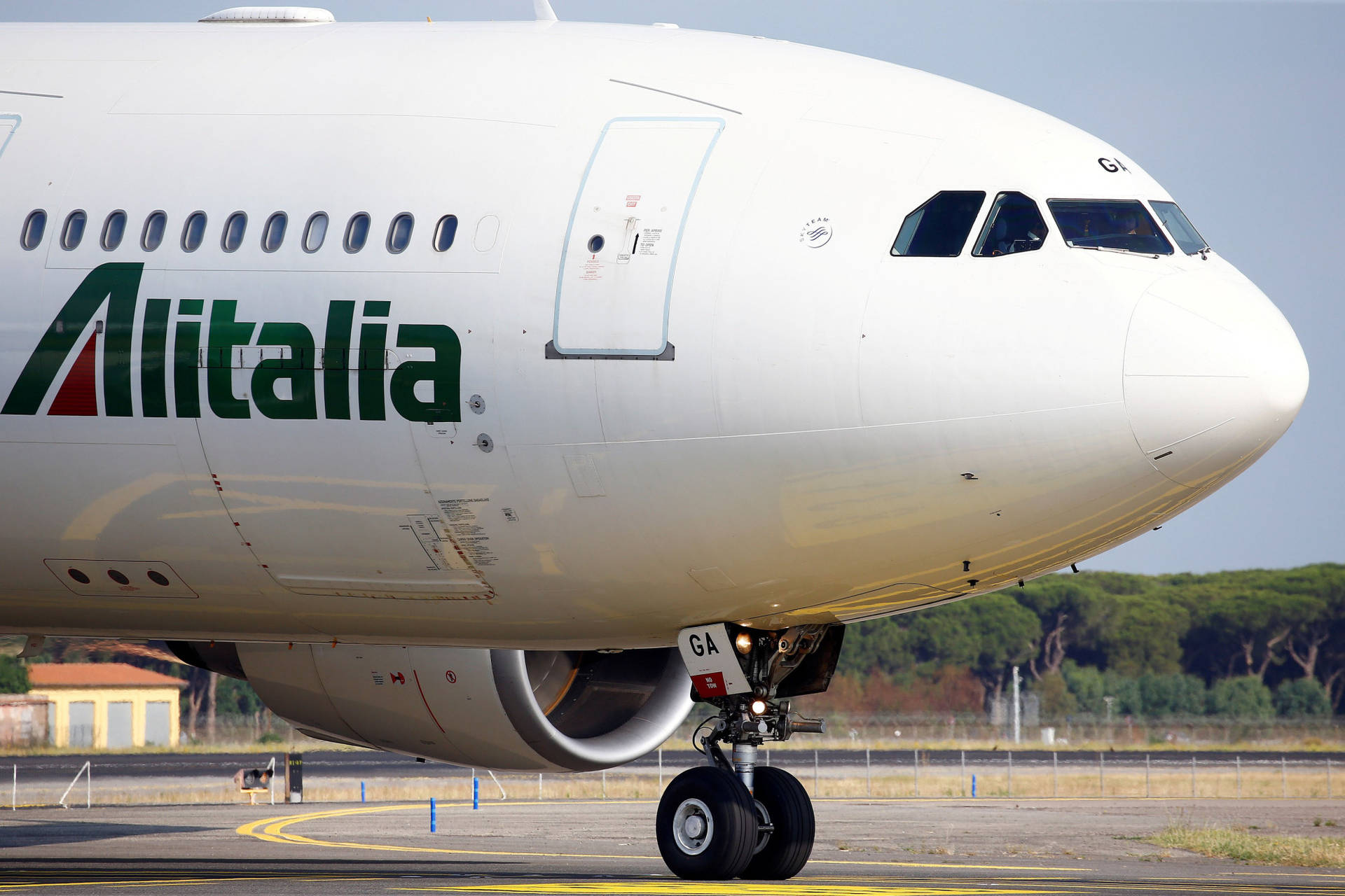 Flight Deck Alitalia