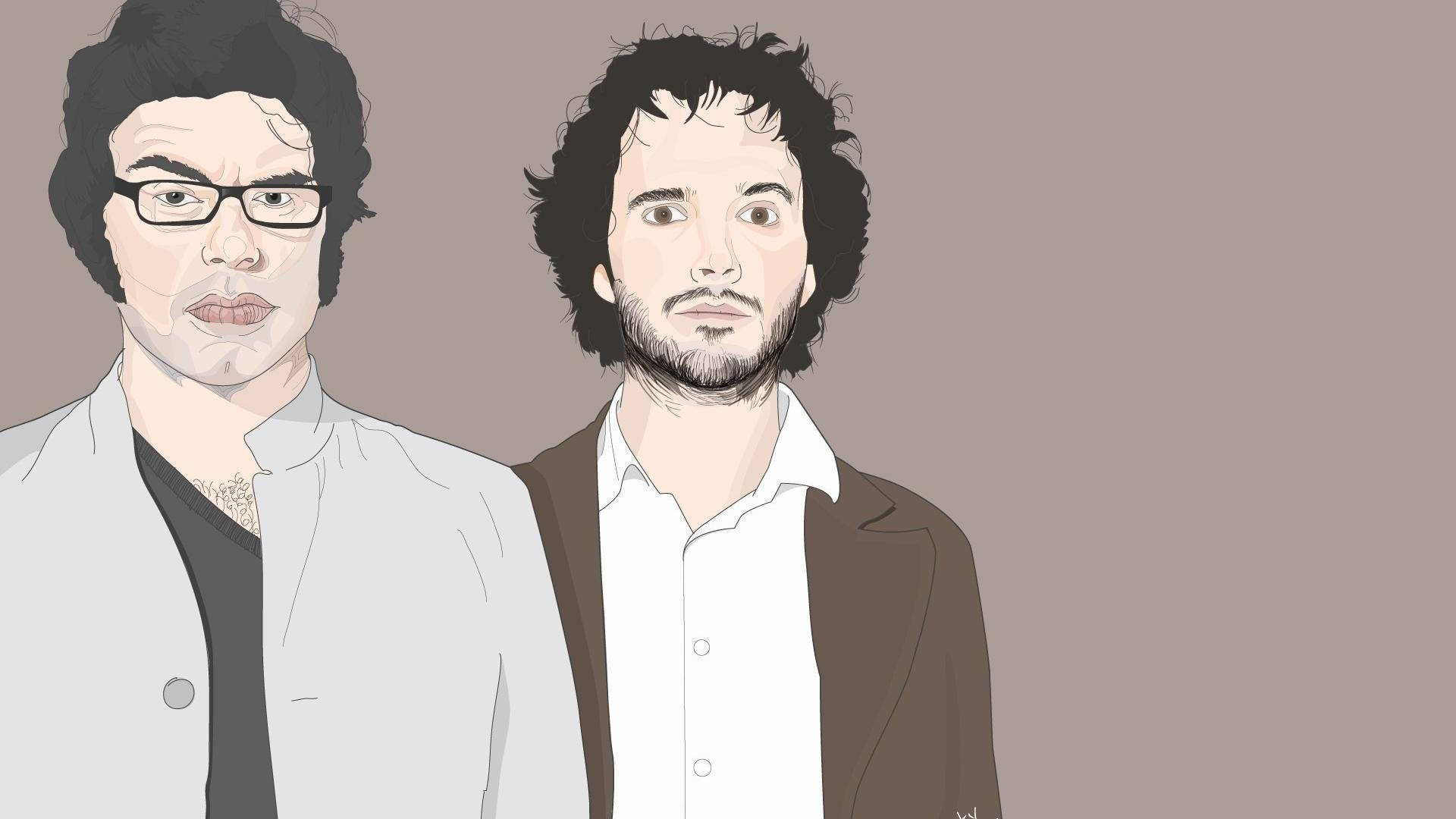 Flight Of The Conchords Animated Portrait