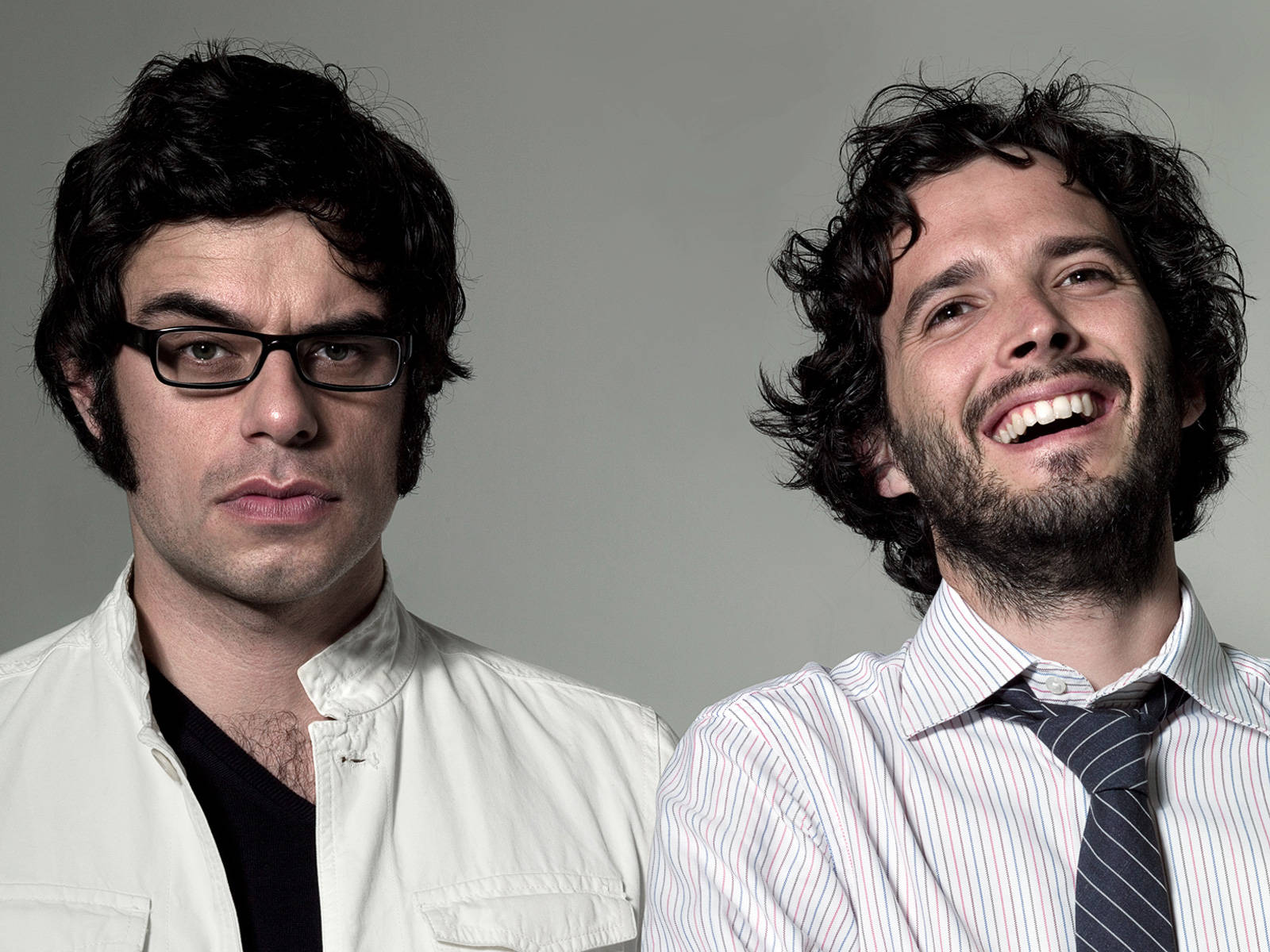 Flight Of The Conchords In White