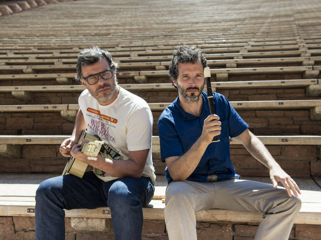 Flight Of The Conchords Musical Duo Background