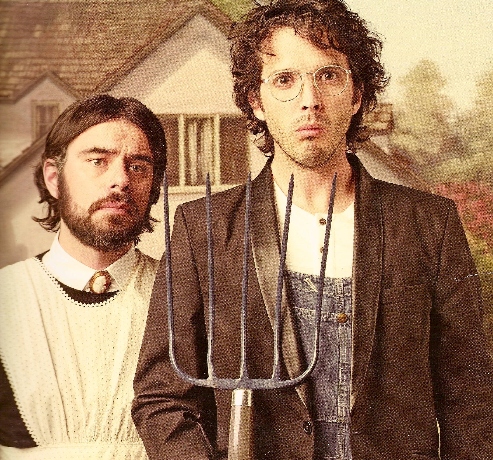 Flight Of The Conchords Parody Photograph Background