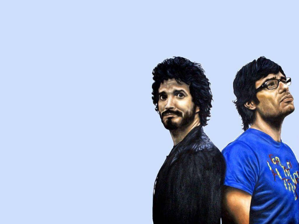 Flight Of The Conchords Realistic Painting Background