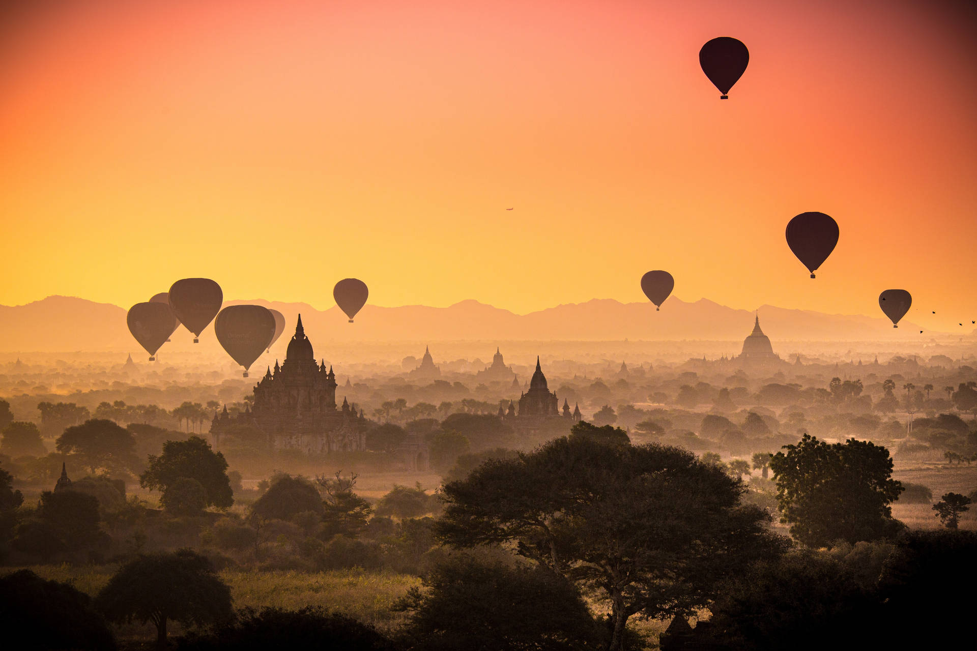 Floating Air Balloons Myanmar